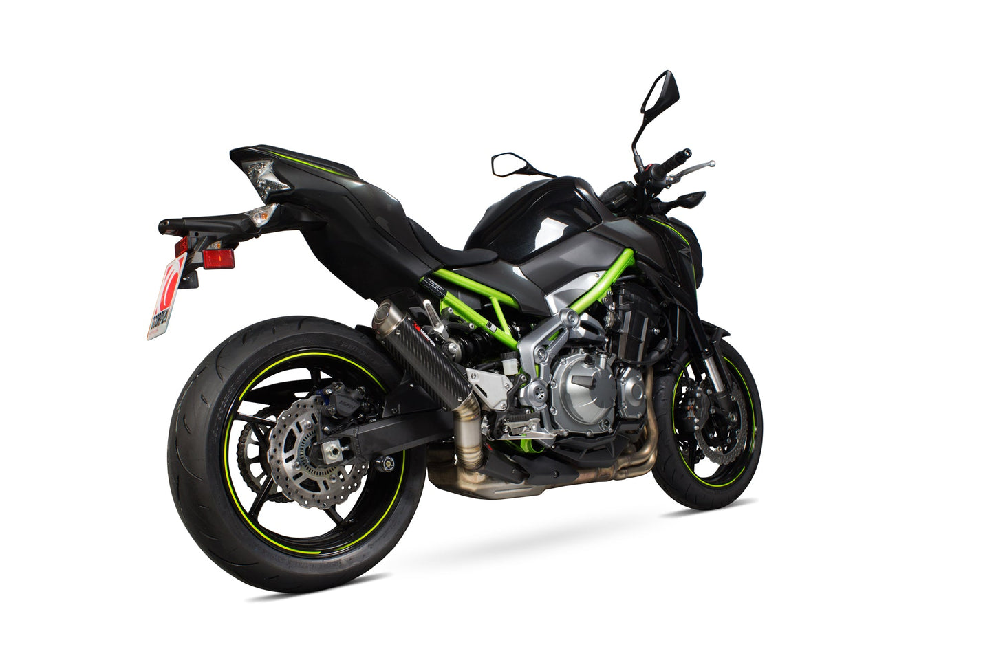 Kawasaki Z900 RP1-GP Slip-on - Carbon Fibre Sleeve - Scorpion Exhaust