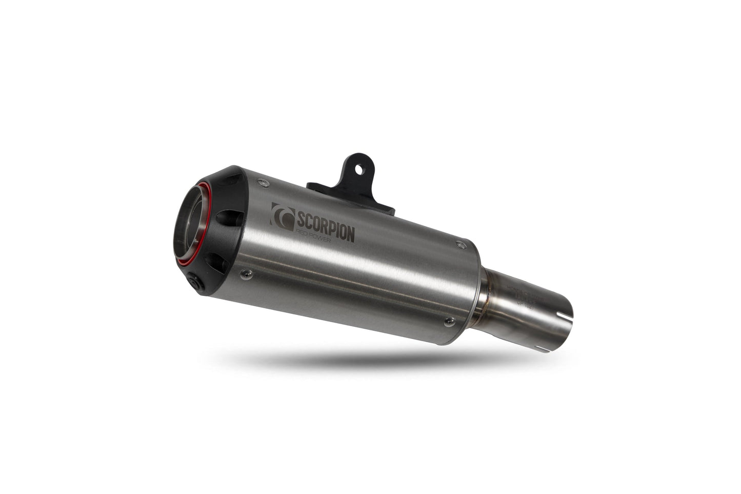 Honda CB1000 R Red Power Slip-on - Brushed Stainless Steel Sleeve - Scorpion Exhaust