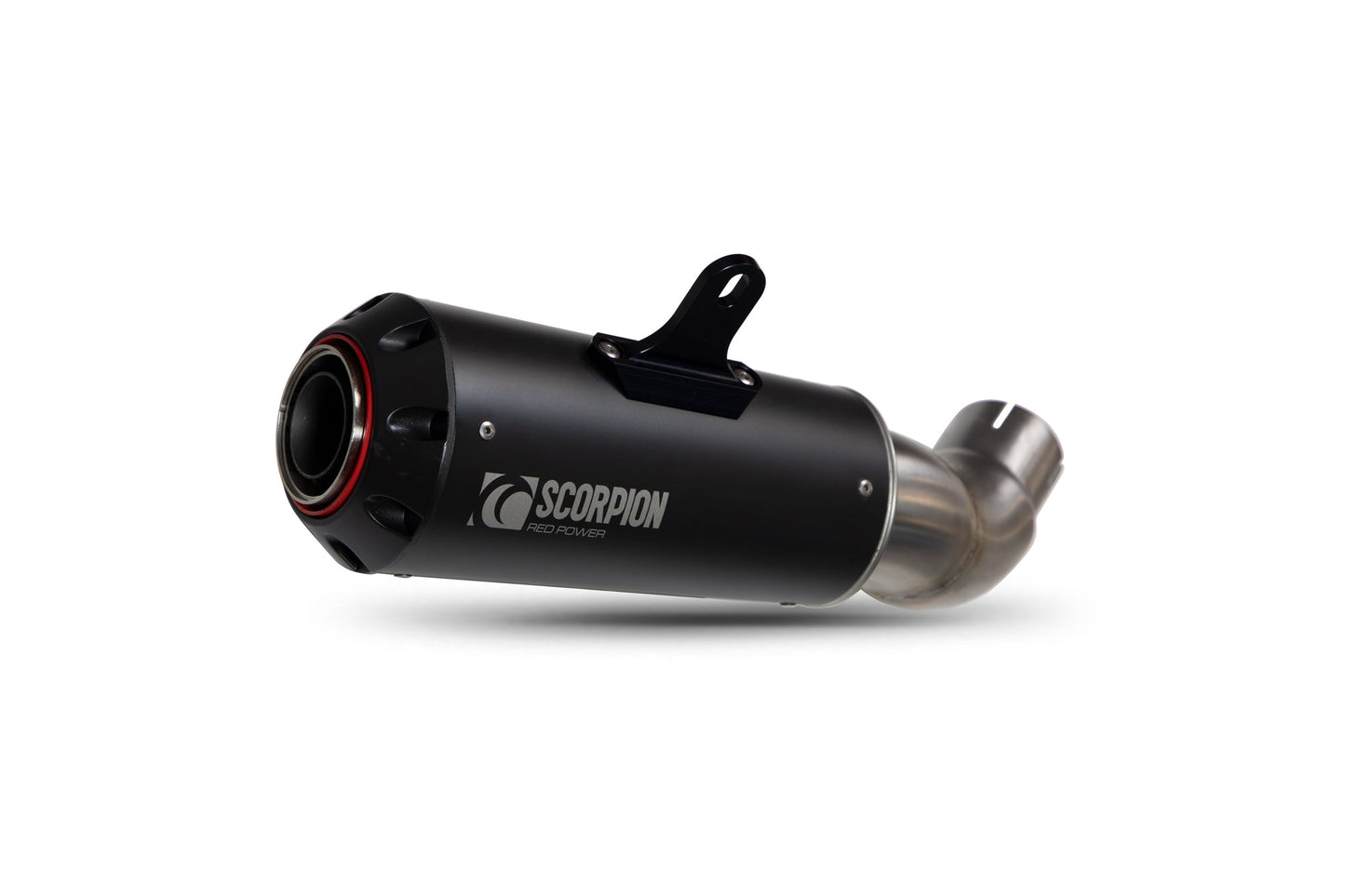 Kawasaki Z900 Red Power Slip-on - Black Ceramic Coated Sleeve - Scorpion Exhaust