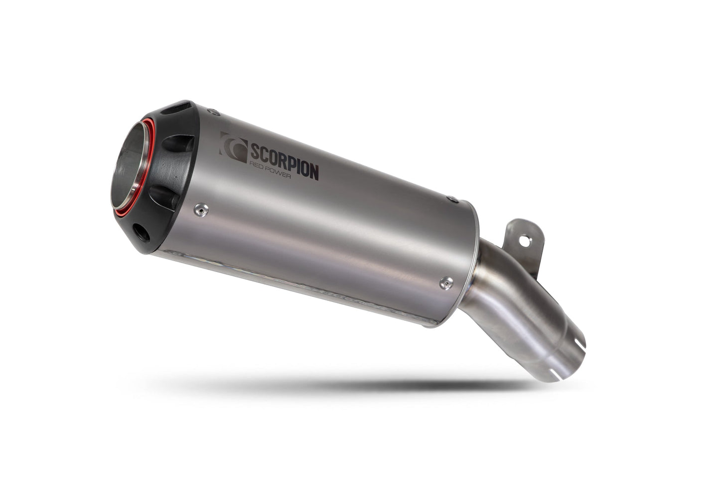 Suzuki GSX-S 1000 Katana Red Power Slip-on - Titanium Sleeve - Scorpion Exhaust