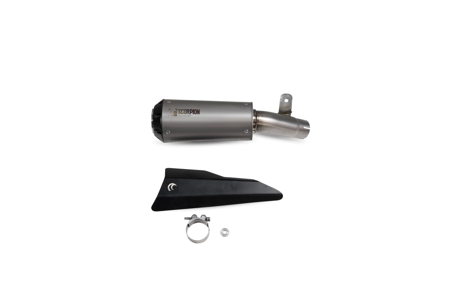 Suzuki GSX-S 1000 Katana Red Power Slip-on - Titanium Sleeve - Scorpion Exhaust