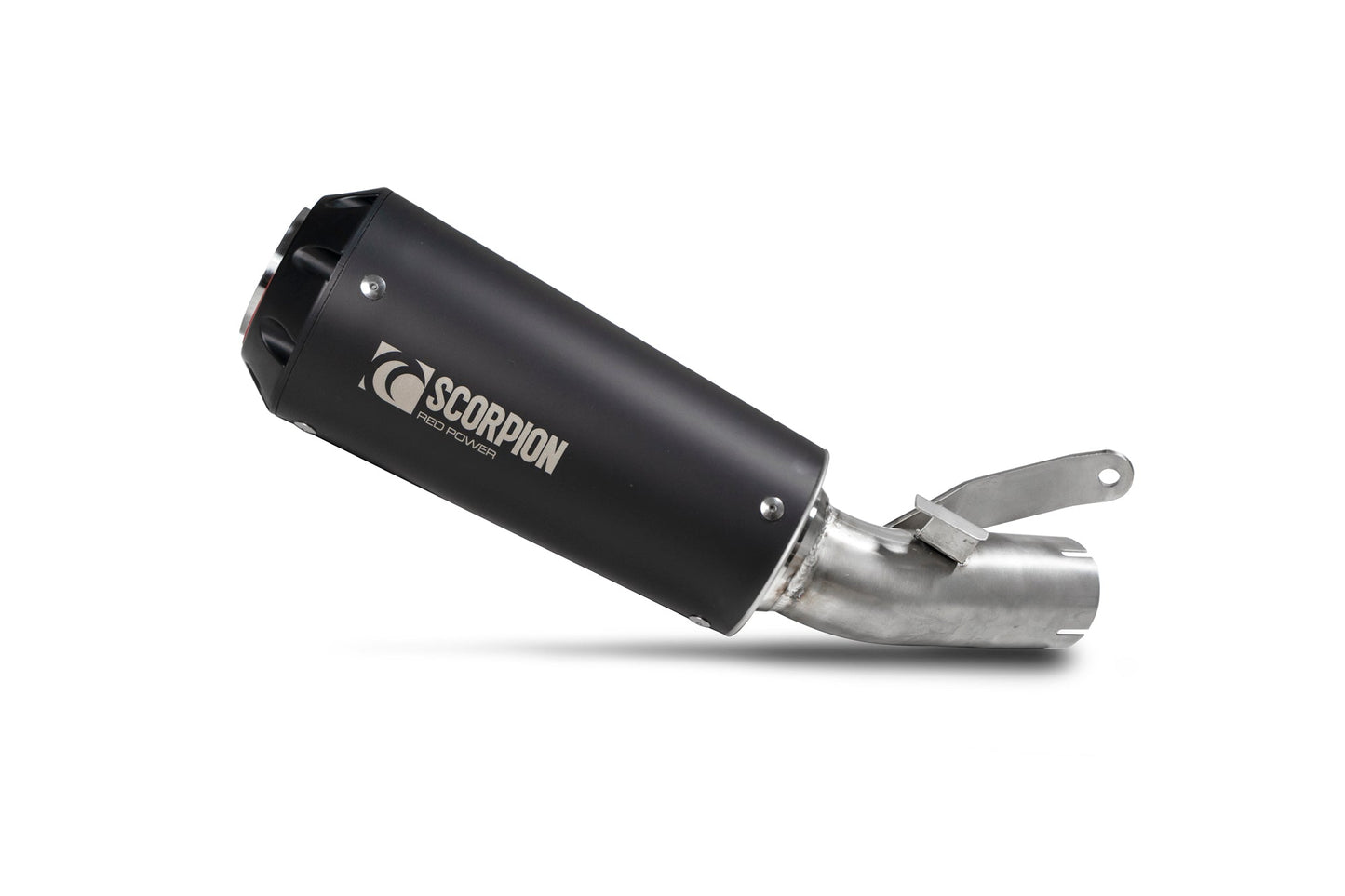 Suzuki GSX-S 1000 Red Power Slip-on - Black Ceramic Coated Sleeve - Scorpion Exhaust