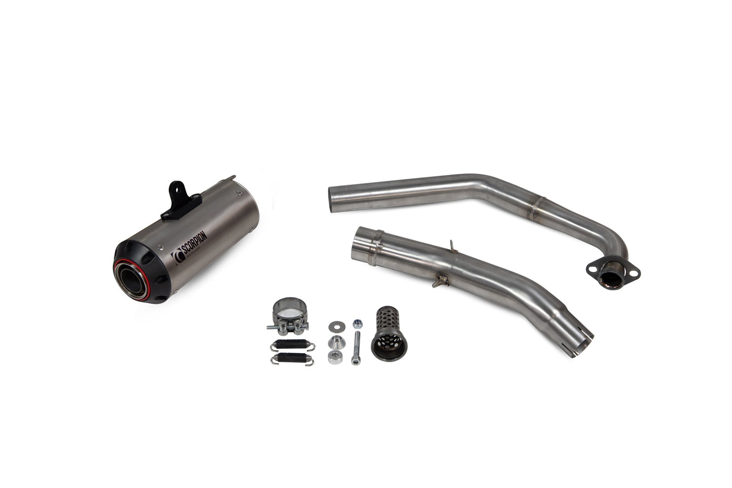 Yamaha MT-125 Euro 4 Red Power Full System - Titanium Sleeve - Scorpion Exhaust
