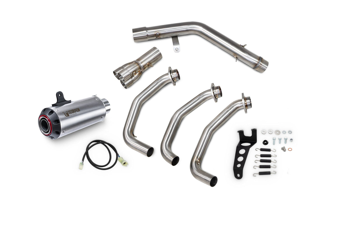 Yamaha XSR 900 Red Power Full System - Titanium Sleeve - Scorpion Exhaust