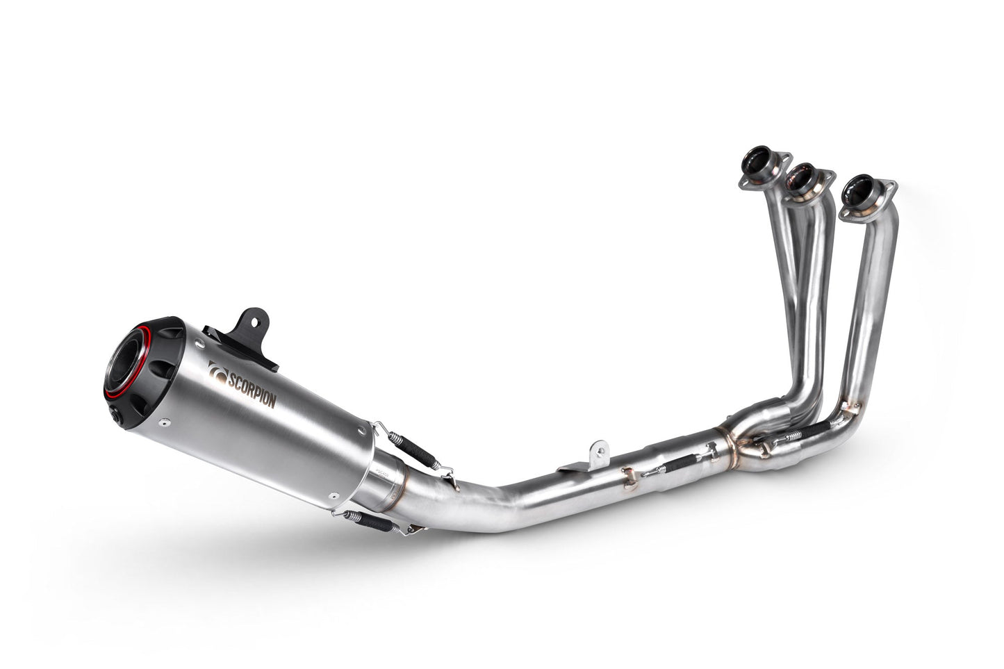 Yamaha XSR 900 GP Red Power Full System - Titanium Sleeve - Scorpion Exhaust