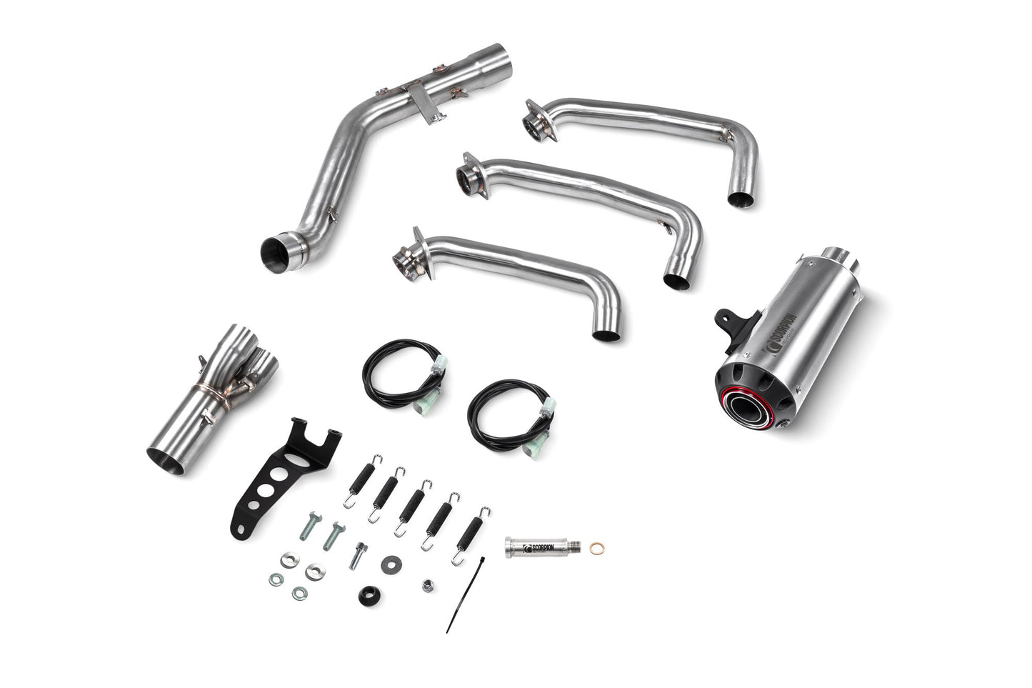 Yamaha XSR 900 GP Red Power Full System - Titanium Sleeve - Scorpion Exhaust