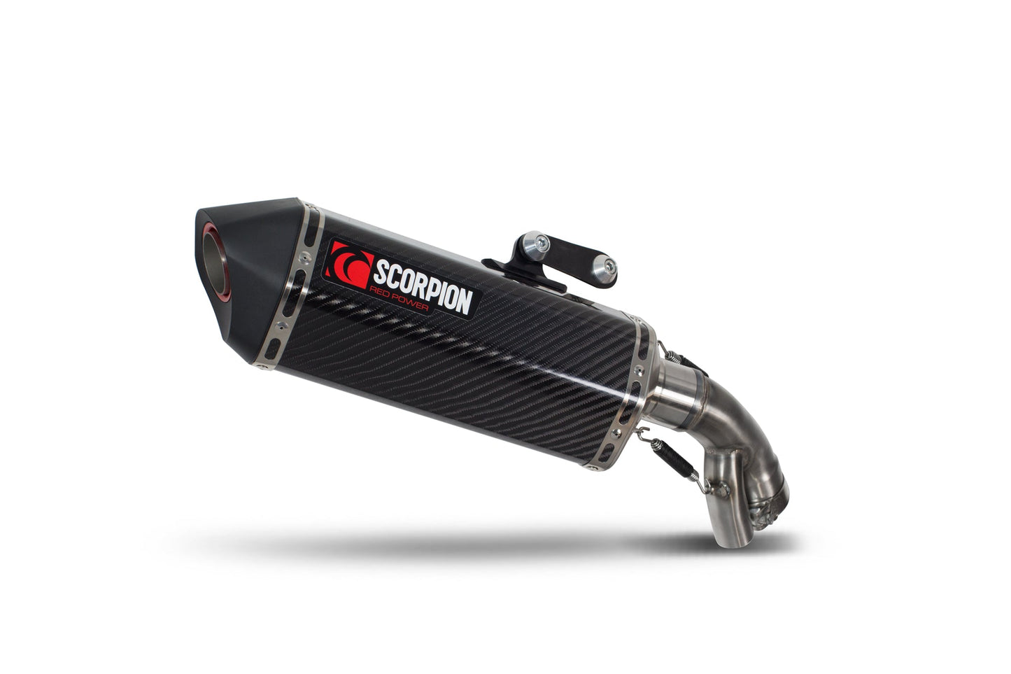 BMWS1000 XR Serket Parallel Slip-on - Carbon Fibre Sleeve - Scorpion Exhaust