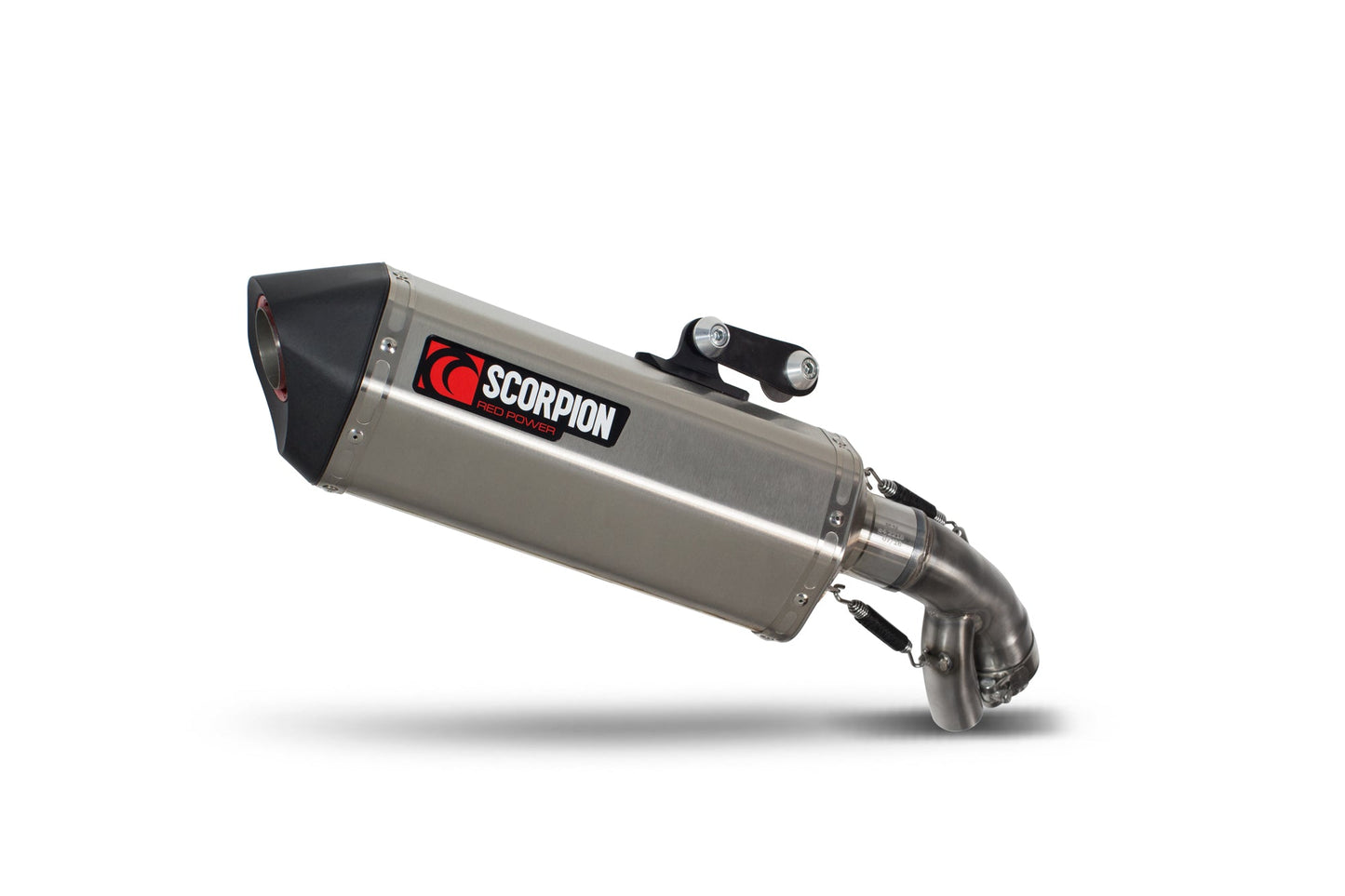 BMWS1000 XR Serket Parallel Slip-on - Brushed Stainless Steel Sleeve - Scorpion Exhaust