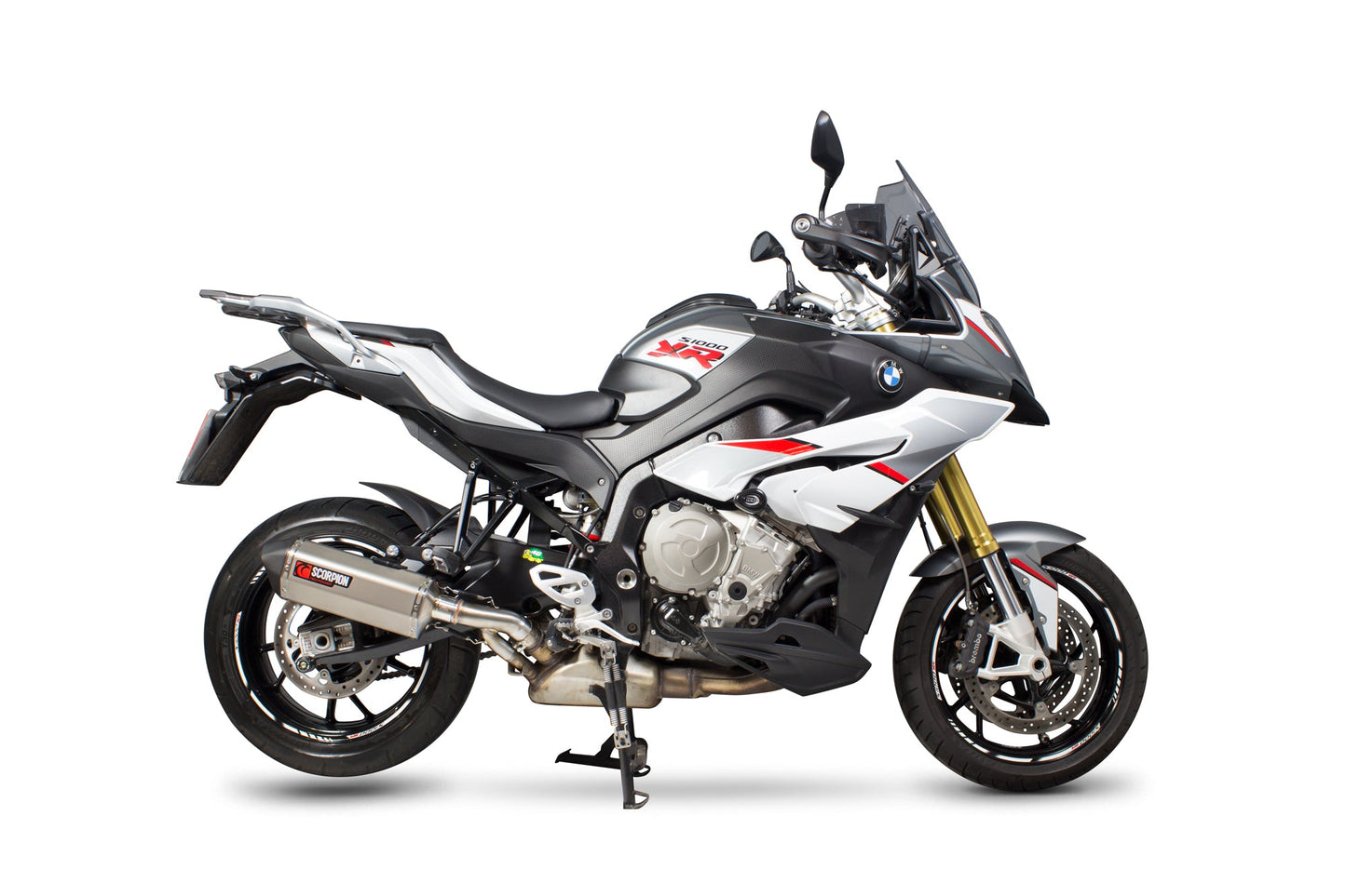 BMWS1000 XR Serket Parallel Slip-on - Titanium Sleeve - Scorpion Exhaust