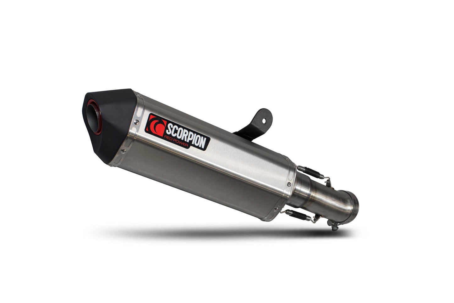 BMWR1200 R / R1200 RS Serket Parallel Slip-on - Brushed Stainless Steel Sleeve - Scorpion Exhaust