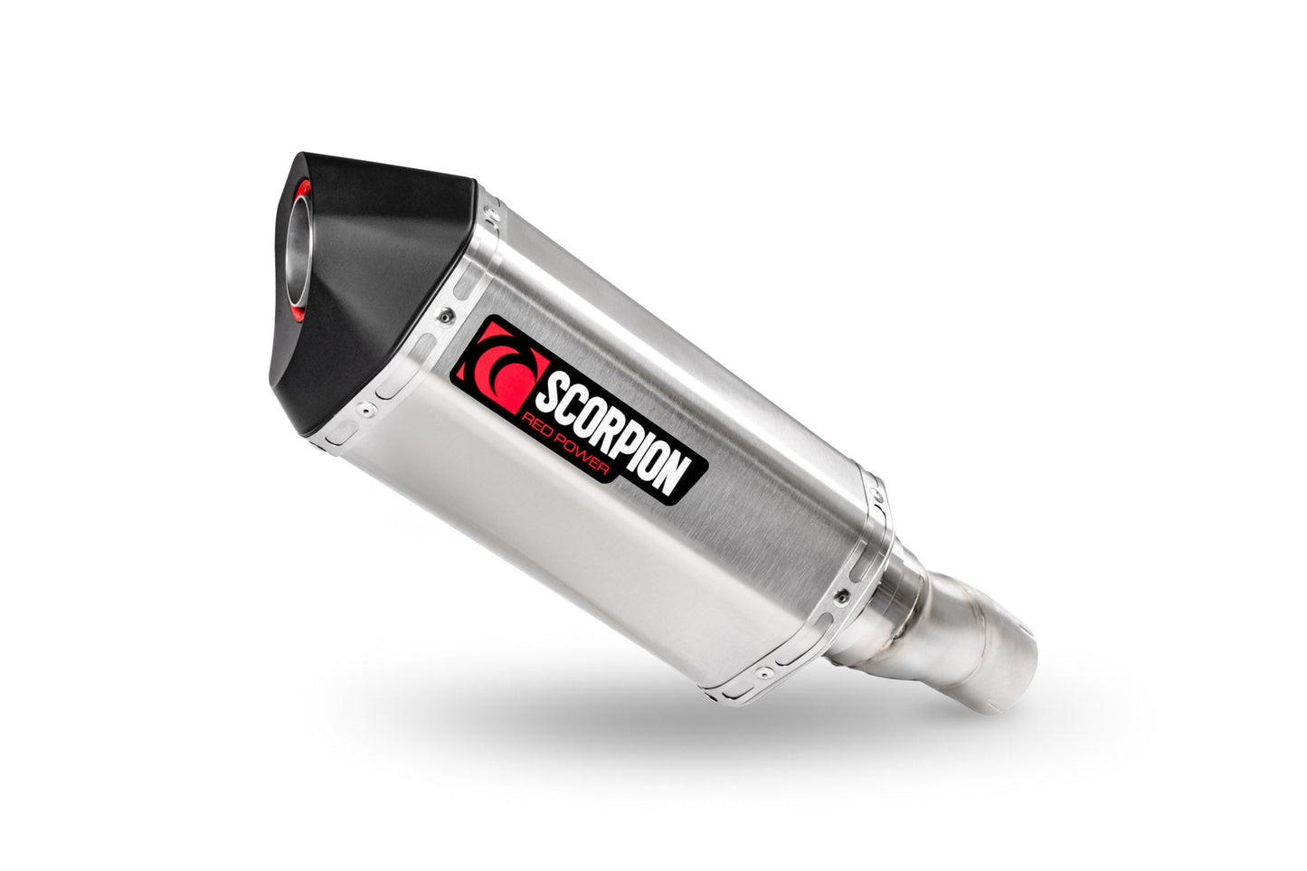 BMWS 1000 XR Serket Parallel Slip-on - Brushed Stainless Steel Sleeve - Scorpion Exhaust