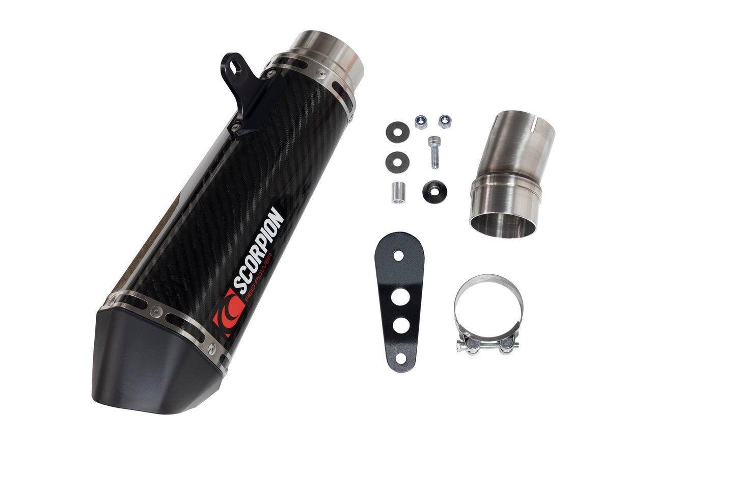 BMWM1000 R Serket Taper Slip-on - Carbon Fibre Sleeve - Scorpion Exhaust