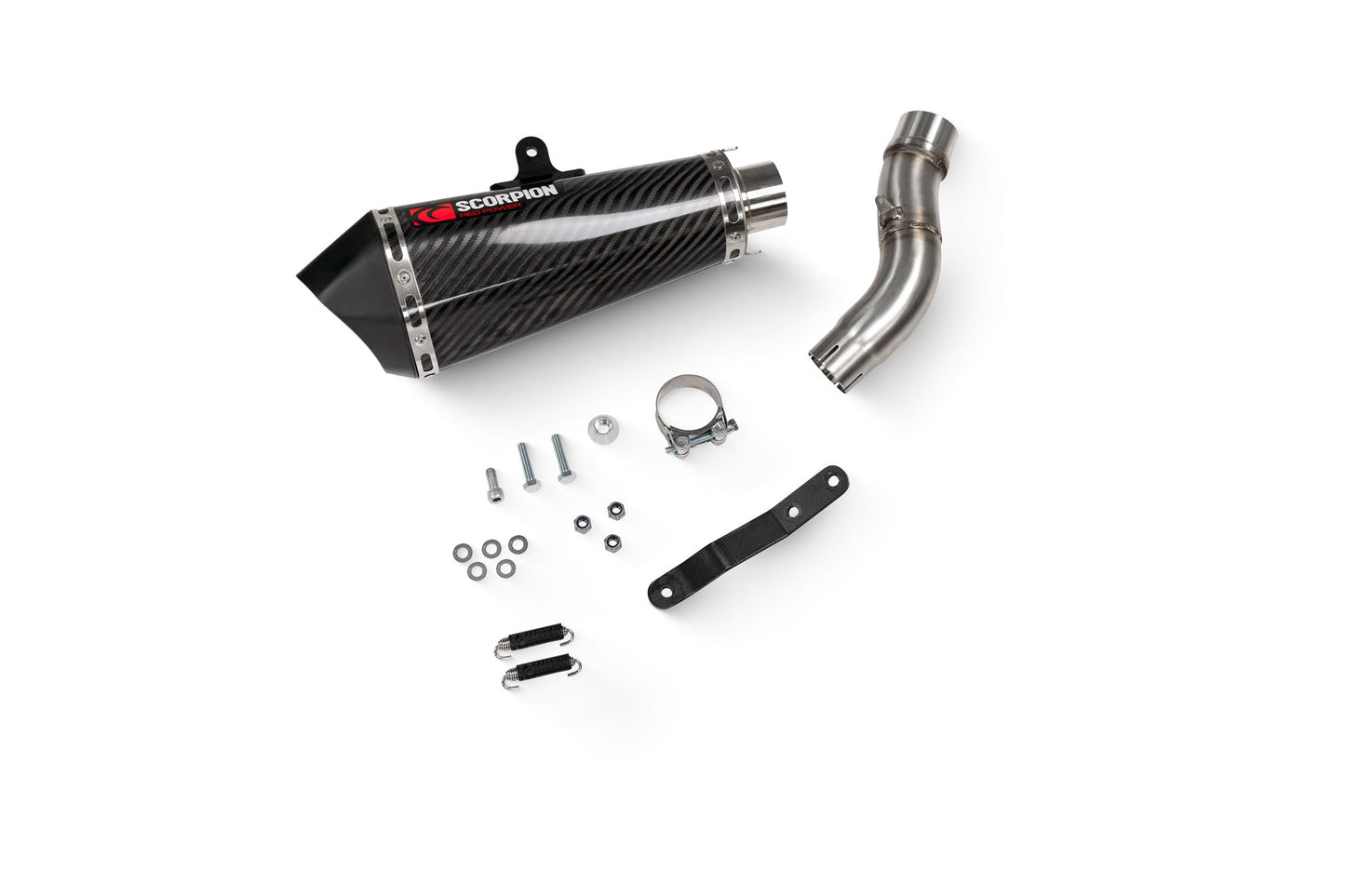 CFMOTO650 MT Serket Taper Slip-on - Carbon Fibre Sleeve - Scorpion Exhaust