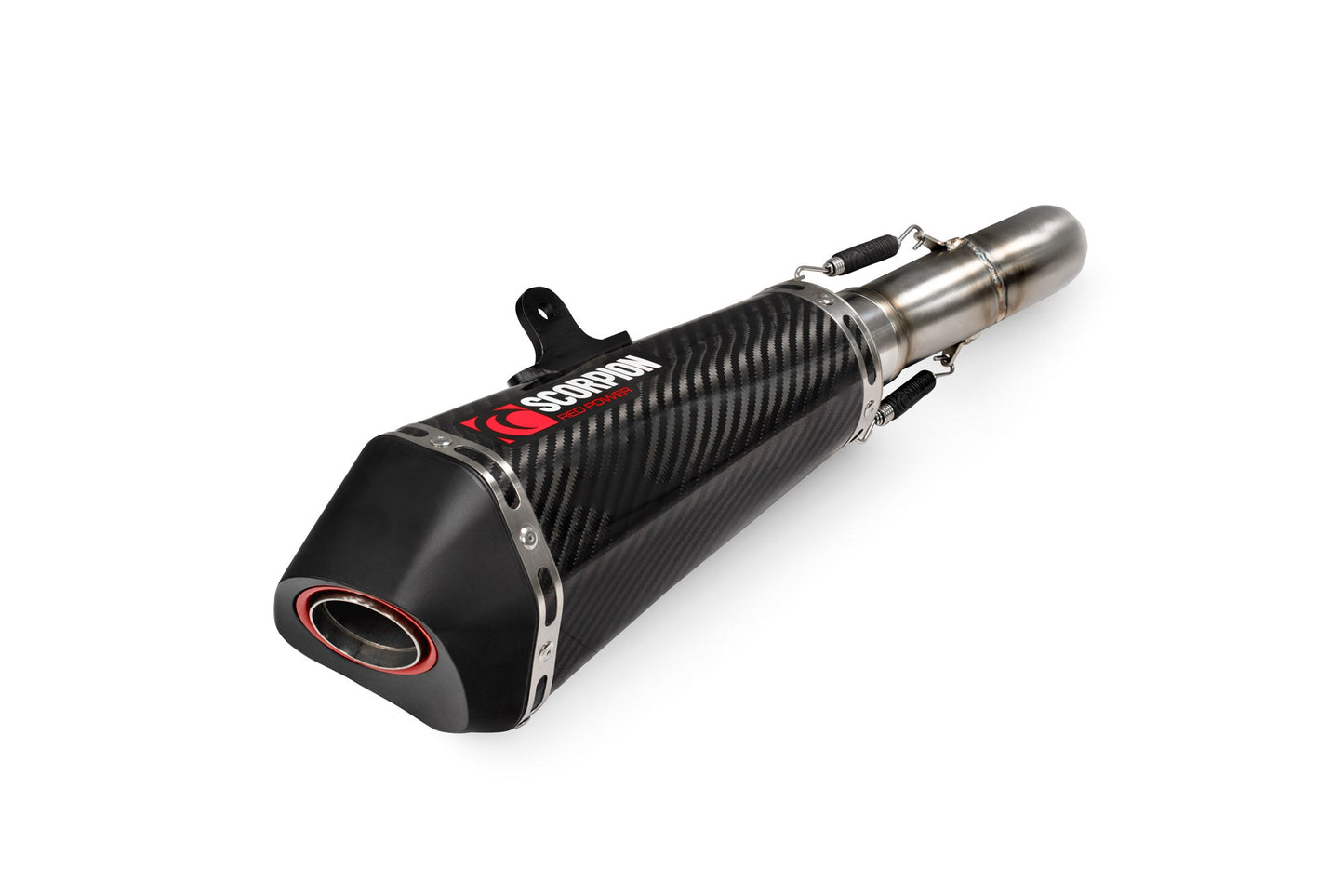 CFMOTO650 MT Serket Taper Slip-on - Carbon Fibre Sleeve - Scorpion Exhaust