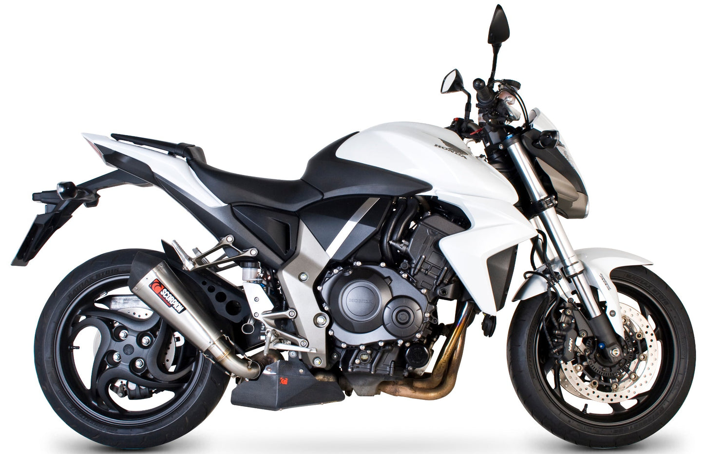 Honda CB1000 R Serket Taper Slip-on - Carbon Fibre Sleeve - Scorpion Exhaust