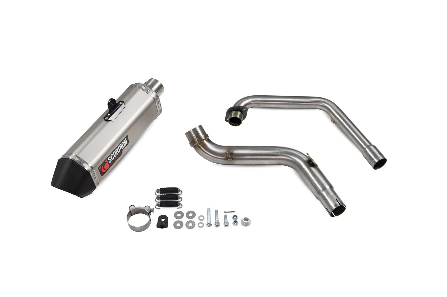 Honda CB125 R Serket Parallel Full System - Titanium Sleeve - Scorpion Exhaust