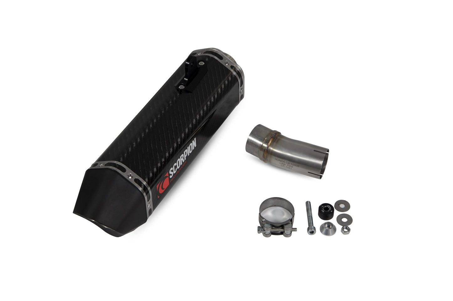 Honda CB1000 R Serket Parallel Slip-on - Carbon Fibre Sleeve - Scorpion Exhaust
