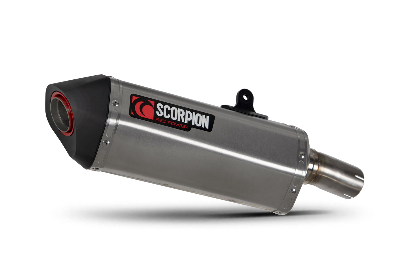 Honda CB1000 R Serket Parallel Slip-on - Brushed Stainless Steel Sleeve - Scorpion Exhaust