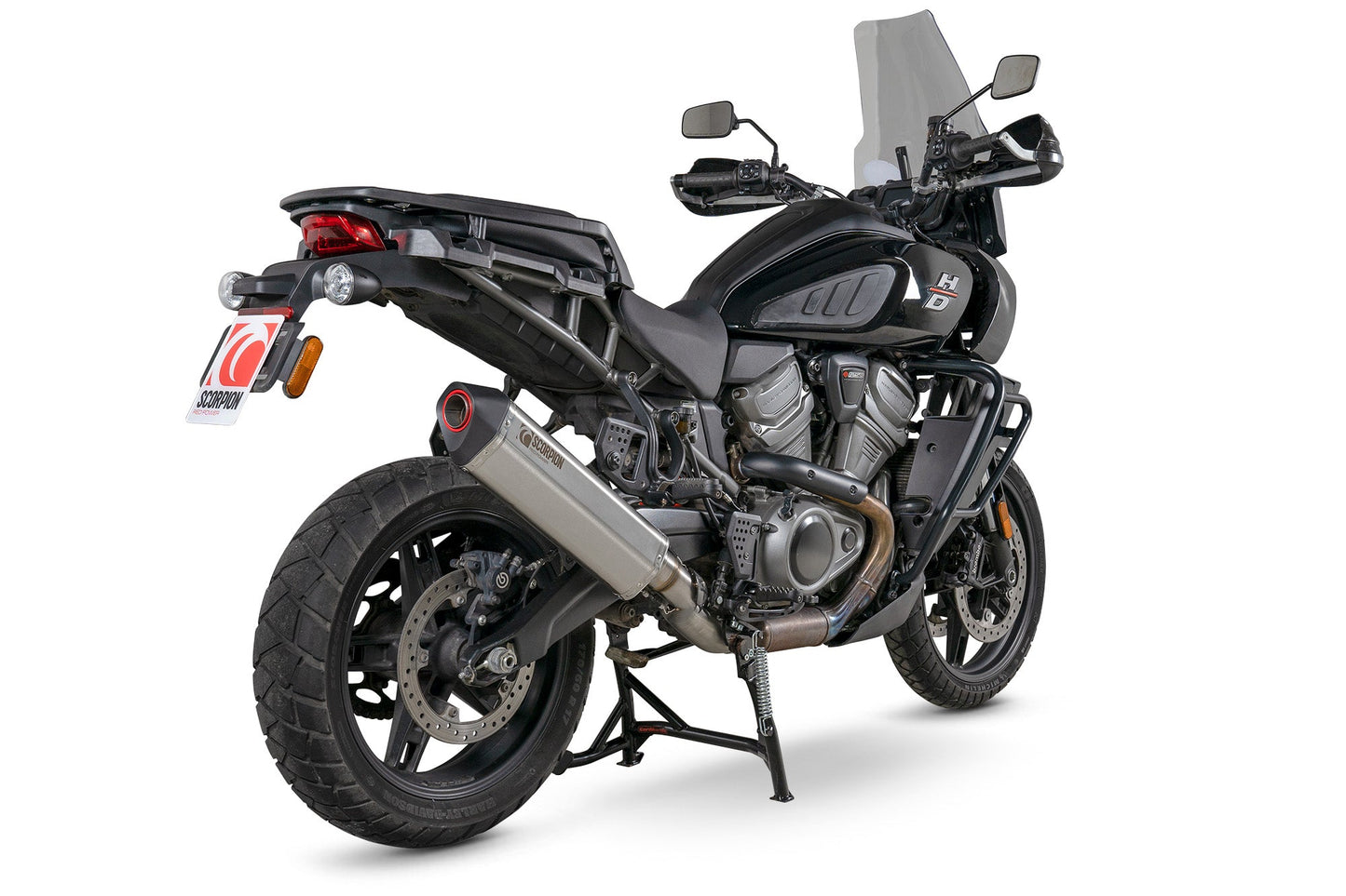 Harley Davidson Pan America 1250 Serket Parallel Slip-on - Stainless Steel Sleeve - Scorpion Exhaust