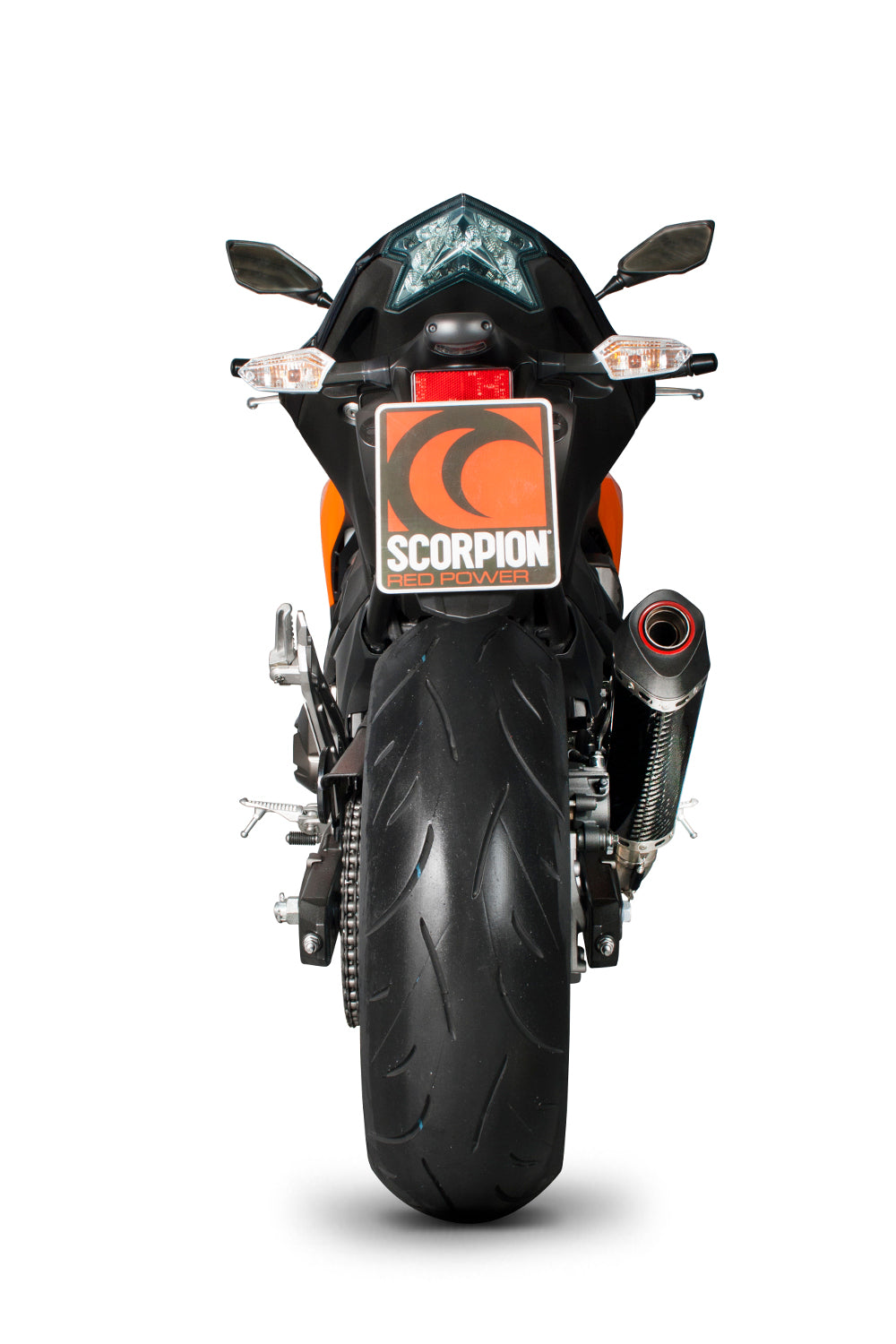 Kawasaki Z800 E Serket Taper Slip-on - Carbon Fibre Sleeve - Scorpion Exhaust