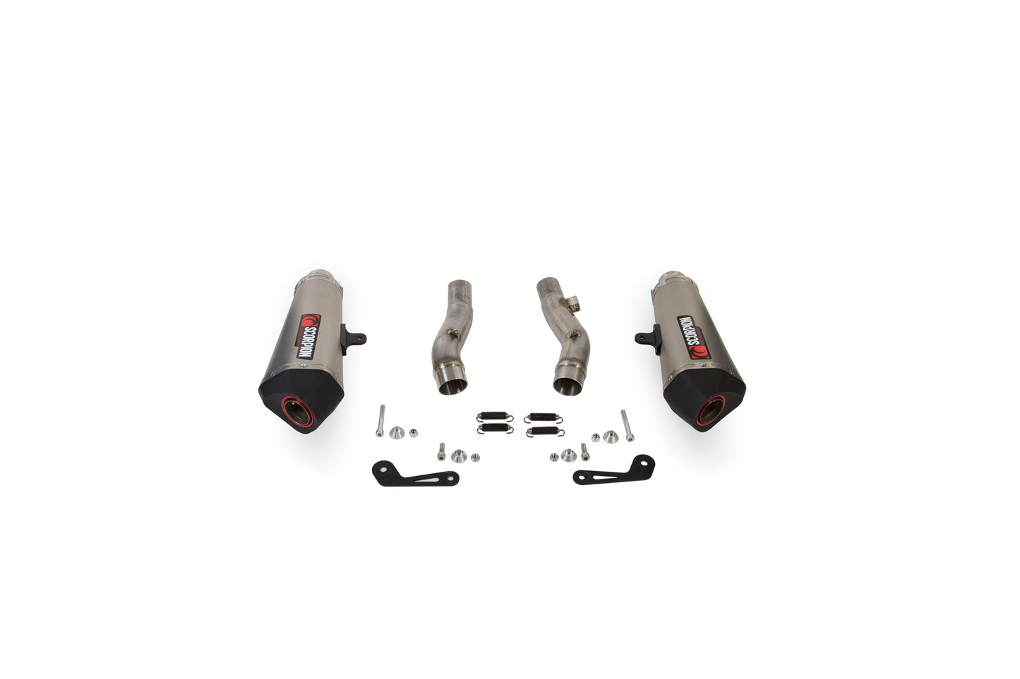 Kawasaki Z1000 SX Serket Taper Slip-on (Pair) - Titanium Sleeve - Scorpion Exhaust