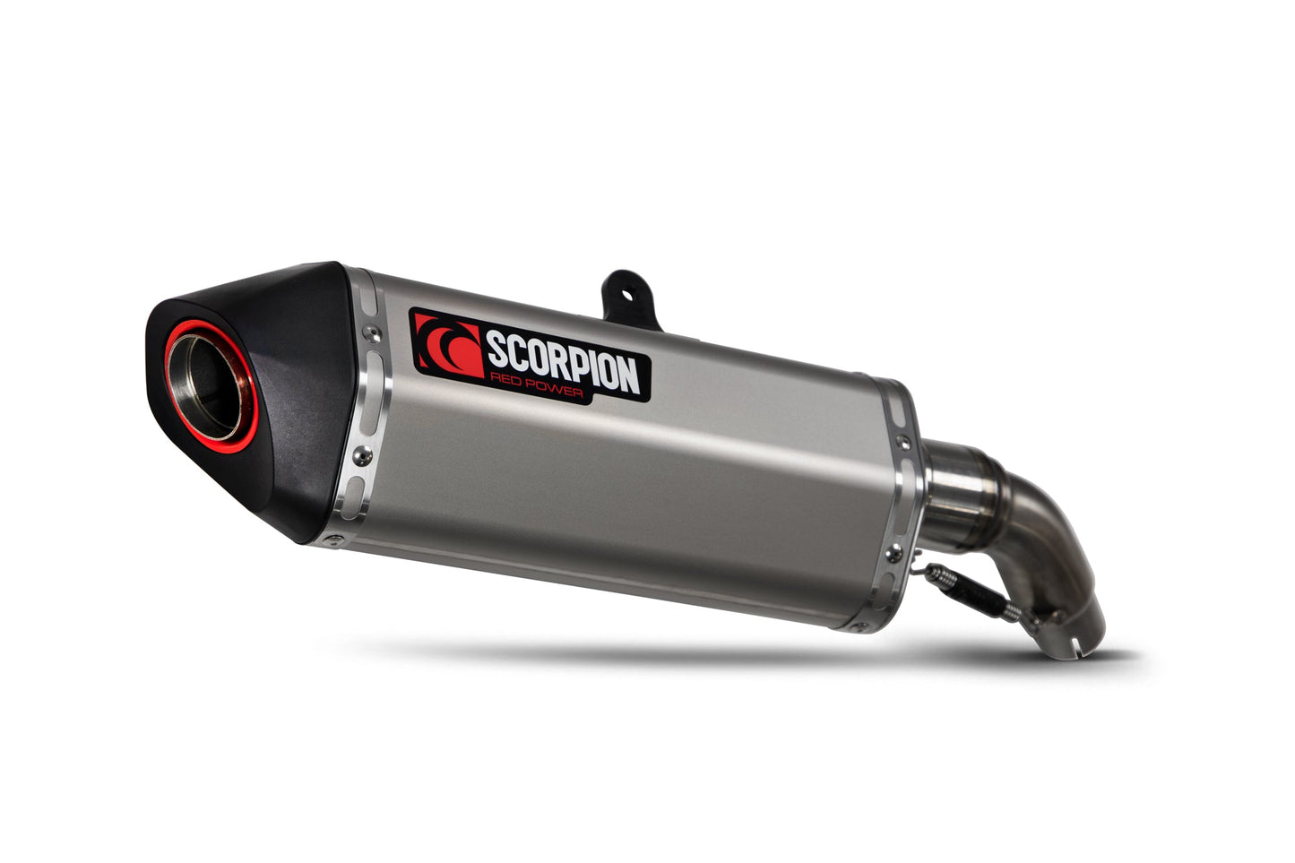 Kawasaki Z125 Serket Parallel Slip-on - Titanium Sleeve - Scorpion Exhaust