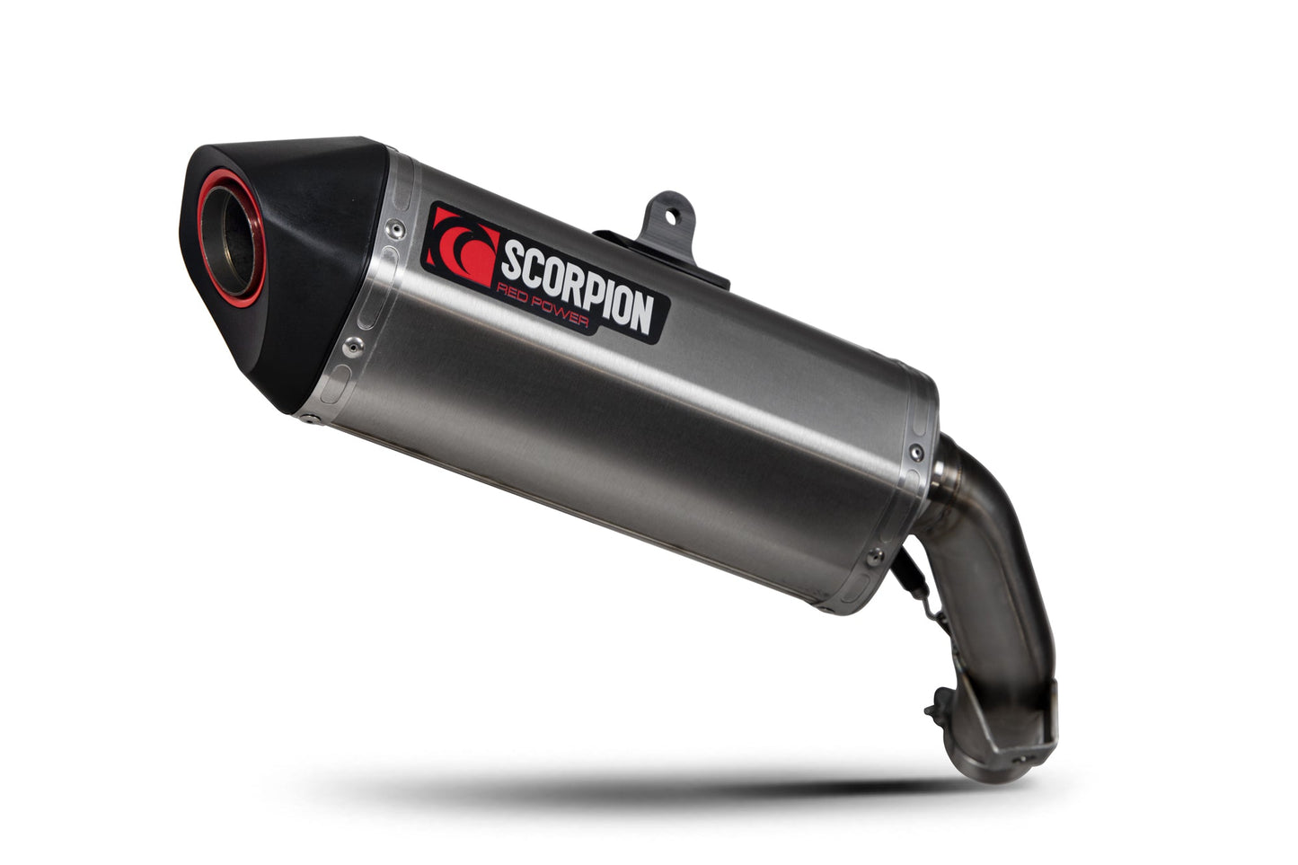 Kawasaki Versys 1000 / SE / Tourer / GT Serket Parallel Slip-on - Brushed Stainless Sleeve - Scorpion Exhaust