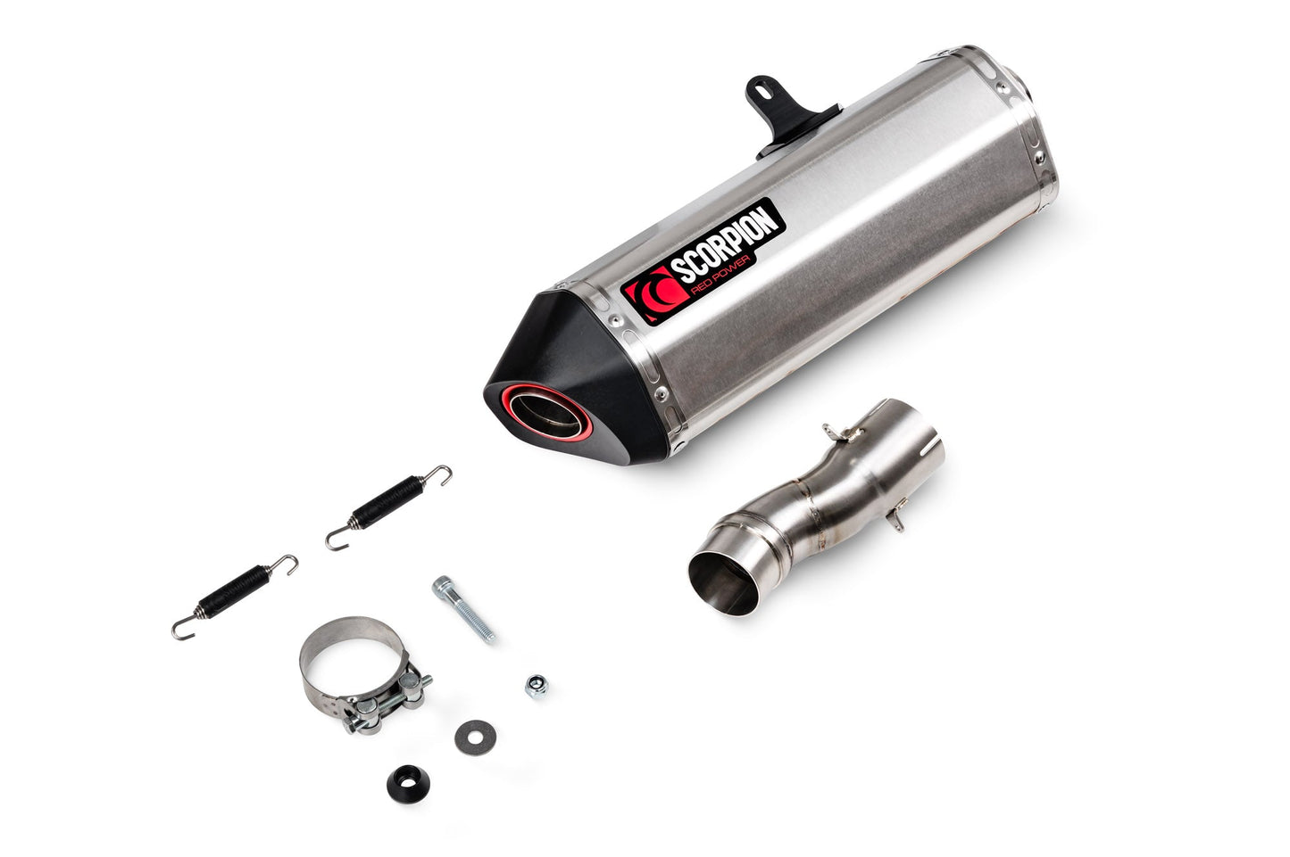 Kawasaki Ninja H2 SX Serket Parallel Slip-on - Stainless Steel Sleeve - Scorpion Exhaust