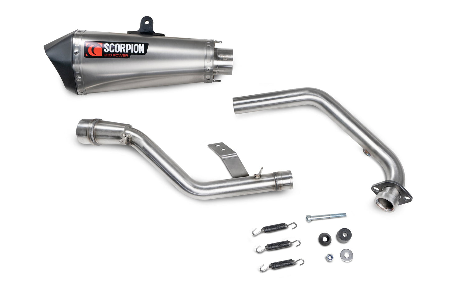 Keeway RKF 125 Euro 4 model Serket Taper Full System - Titanium Sleeve - Scorpion Exhaust
