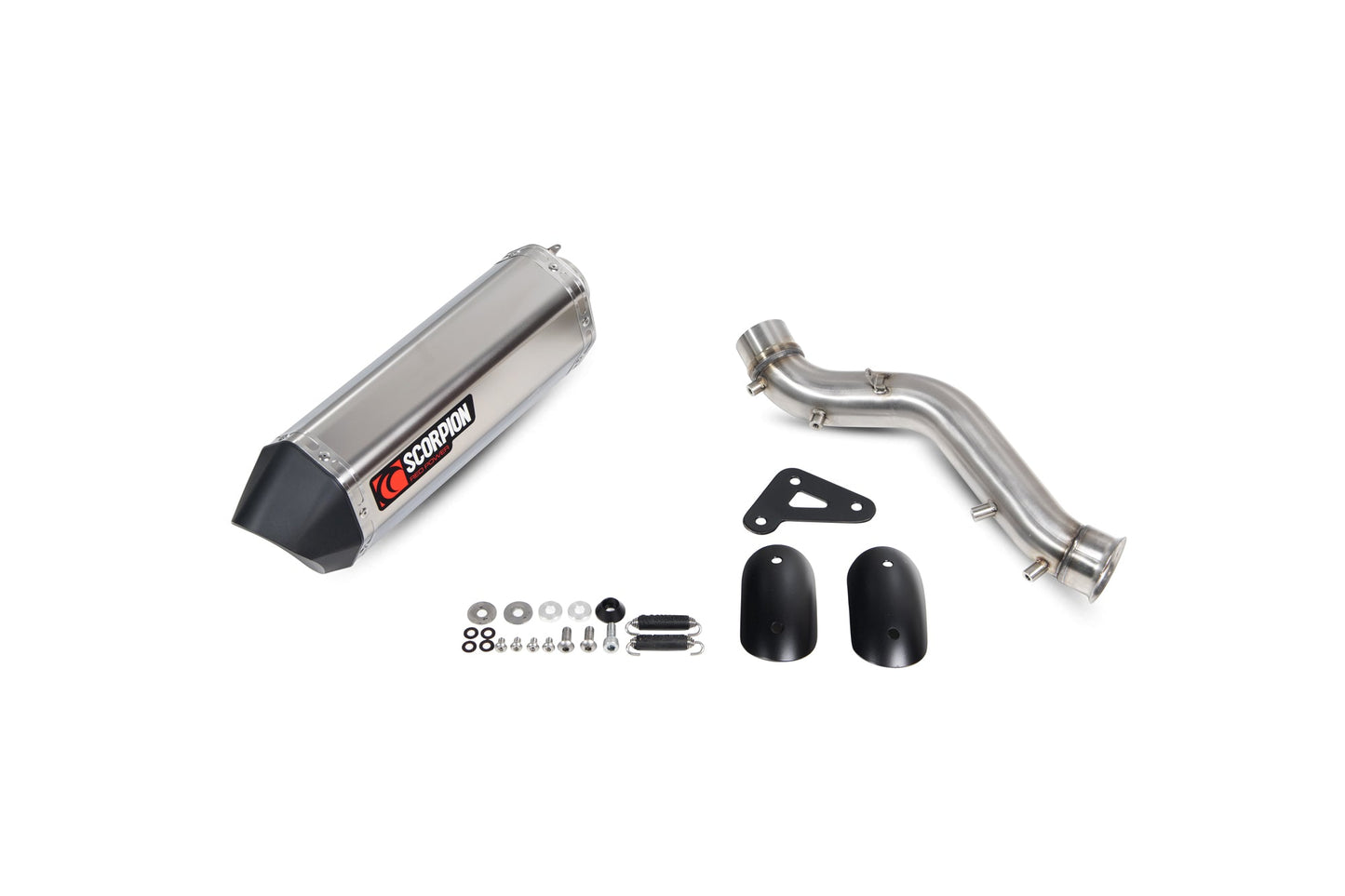 KTM Adventure 790 / Adventure 790 R Serket Parallel Slip-on - Titanium Sleeve - Scorpion Exhaust