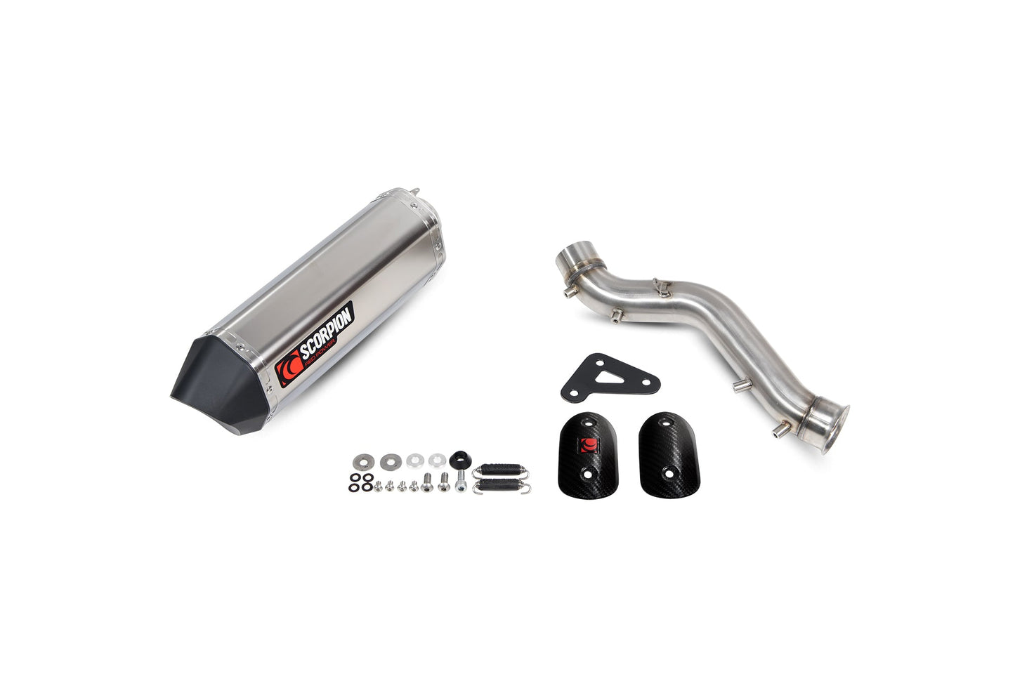 KTM Adventure 890 / Adventure 890 R Serket Parallel Slip-on - Stainless Steel Sleeve - Scorpion Exhaust