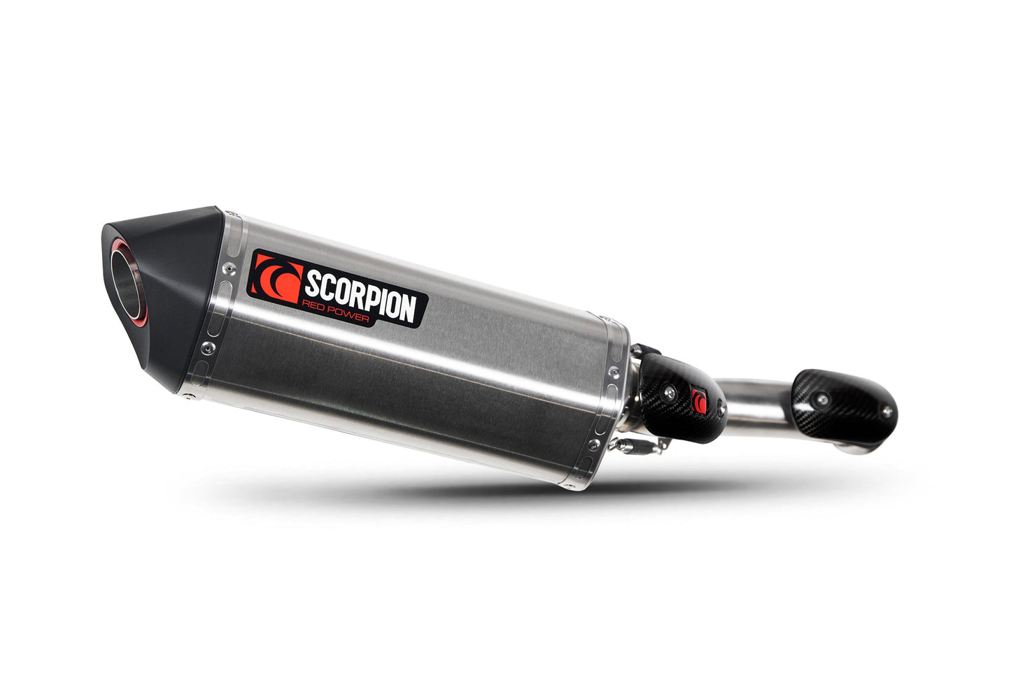 KTM Adventure 890 / Adventure 890 R Serket Parallel Slip-on - Stainless Steel Sleeve - Scorpion Exhaust