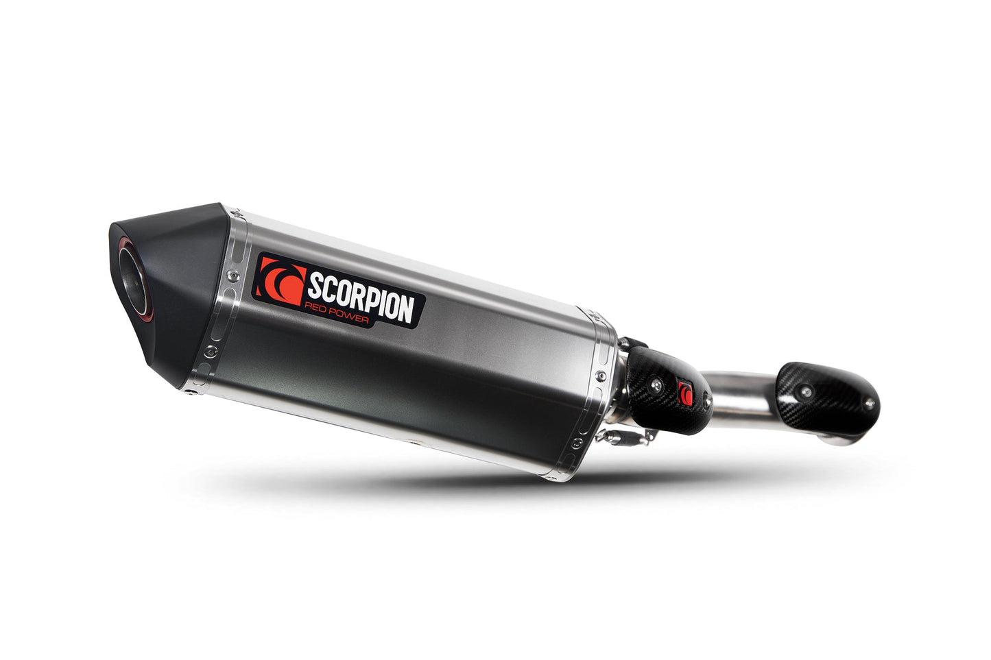 KTM Adventure 890 / Adventure 890 R Serket Parallel Slip-on - Titanium Sleeve - Scorpion Exhaust