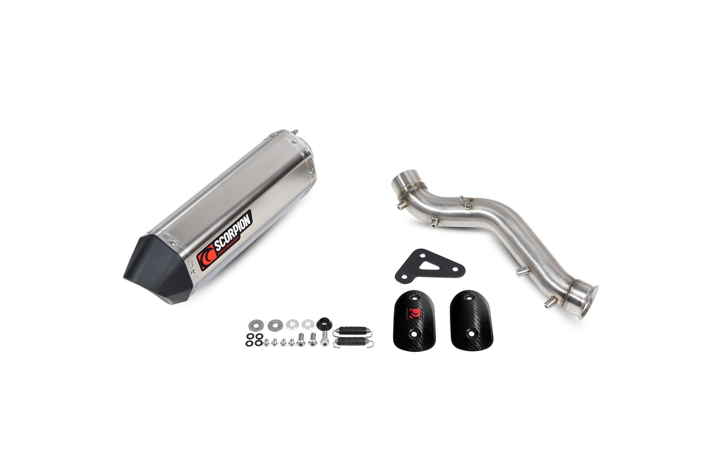KTM Adventure 890 / Adventure 890 R Serket Parallel Slip-on - Titanium Sleeve - Scorpion Exhaust