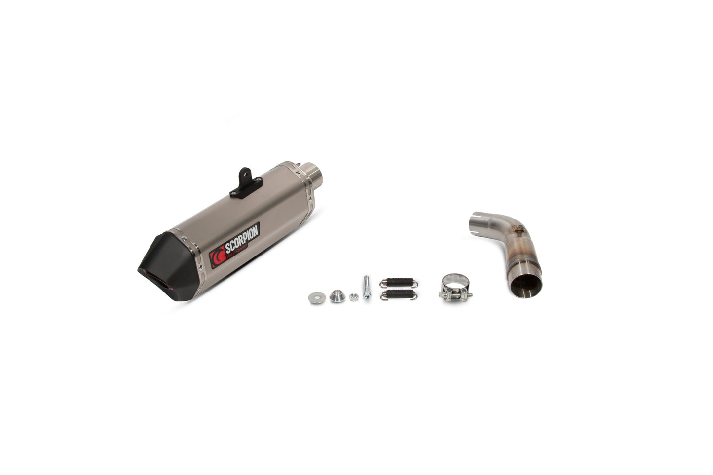 Suzuki SV650 (2016-2021) / SV650 X, (2018-2021)Serket Parallel Slip-on - Titanium Sleeve - Scorpion Exhaust