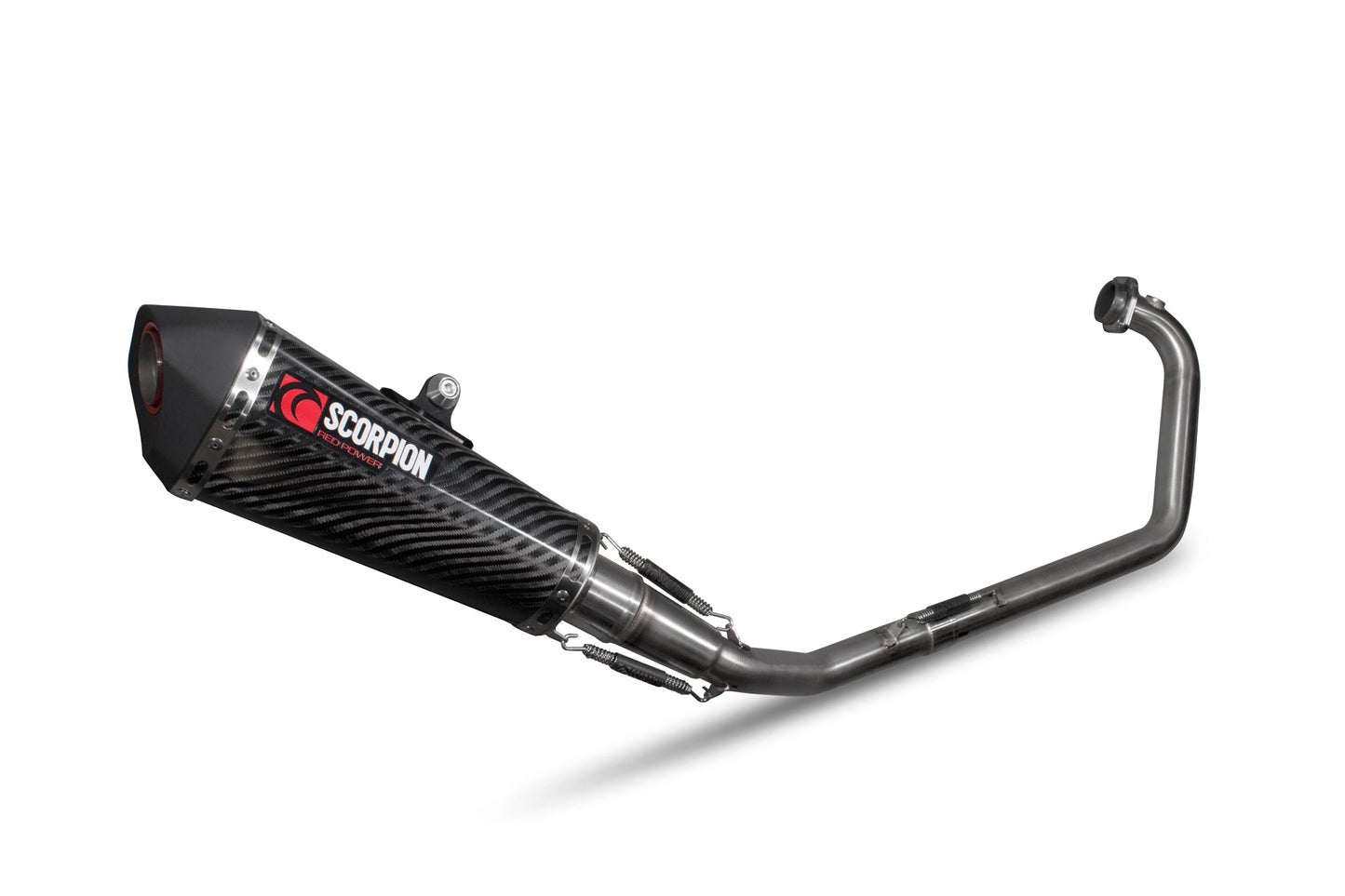 Suzuki GSX-R 125 / GSX-R 150 Serket Taper Full System - Carbon Fibre Sleeve - Scorpion Exhaust
