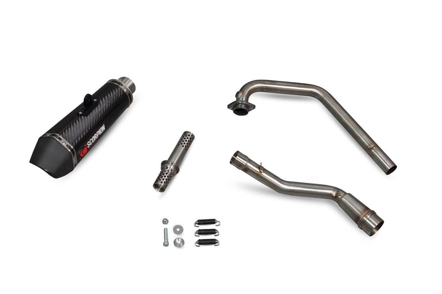 Suzuki GSX-R 125 / GSX-R 150 Serket Taper Full System - Carbon Fibre Sleeve - Scorpion Exhaust