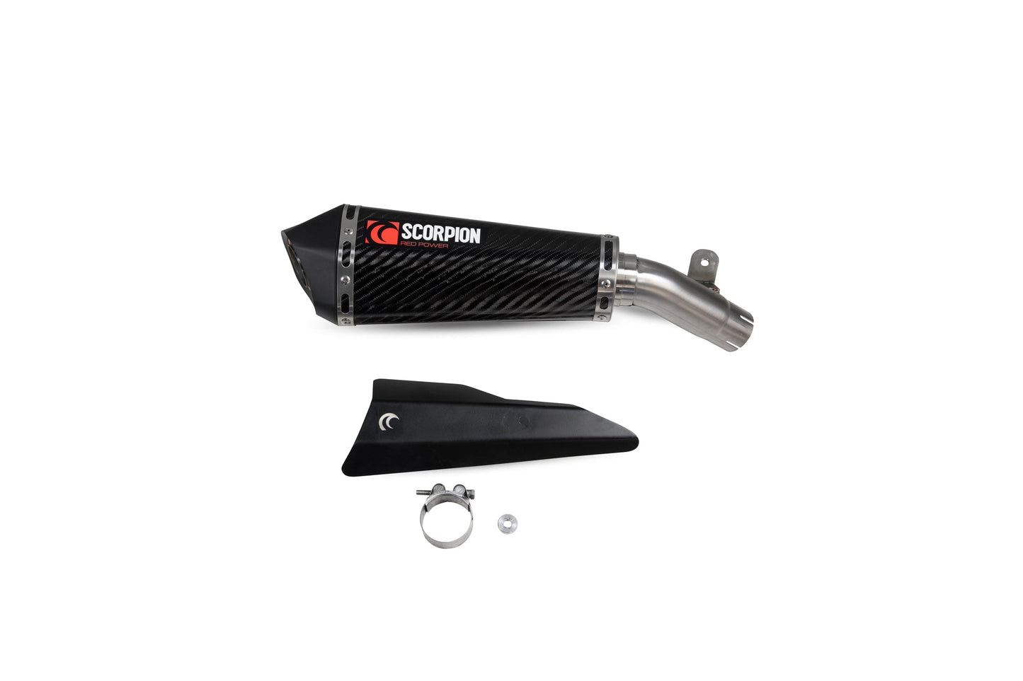 Suzuki GSX-S 1000 Katana Serket Taper Slip-on - Carbon Fibre Sleeve - Scorpion Exhaust