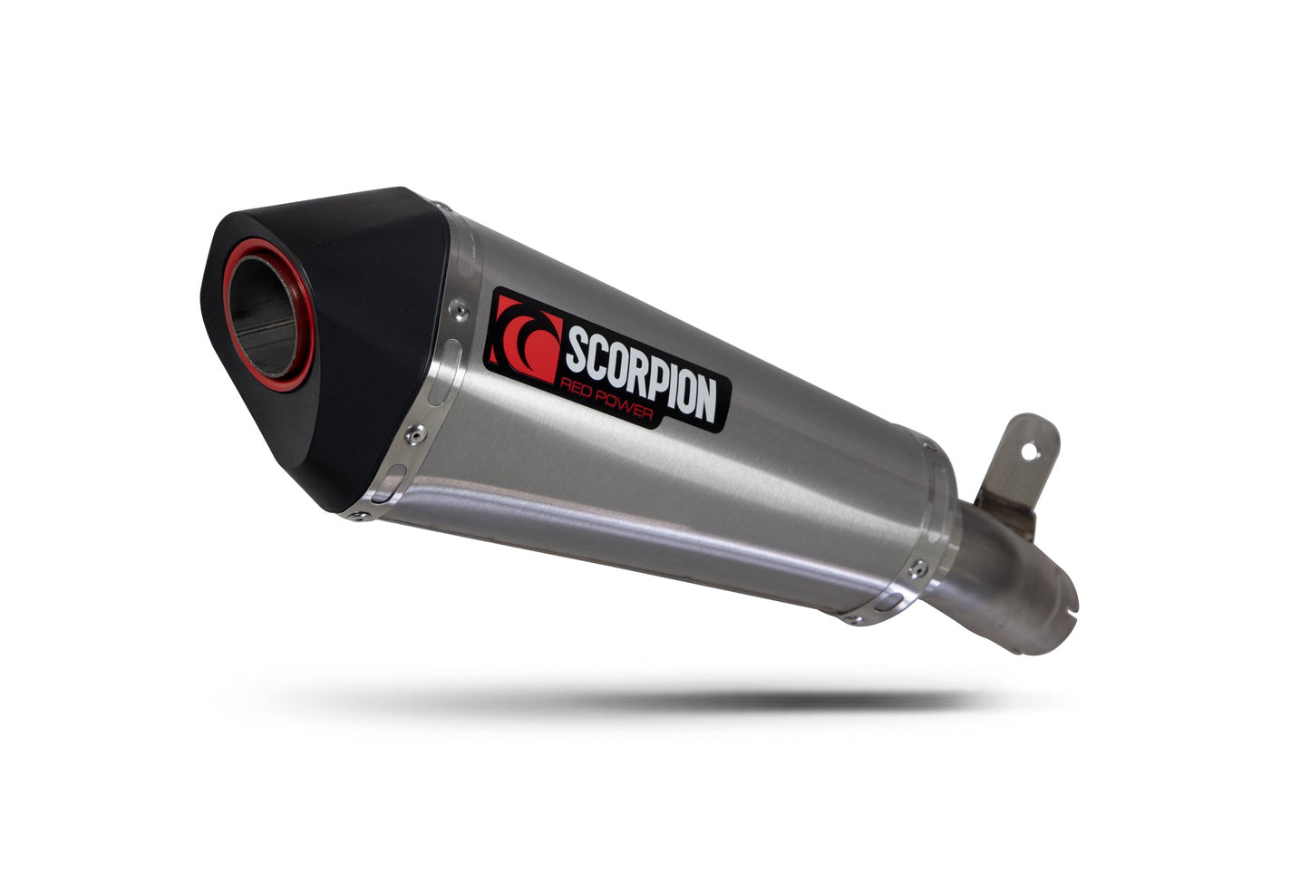 Suzuki GSX-S 1000 Katana Serket Taper Slip-on - Brushed Stainless Steel Sleeve - Scorpion Exhaust