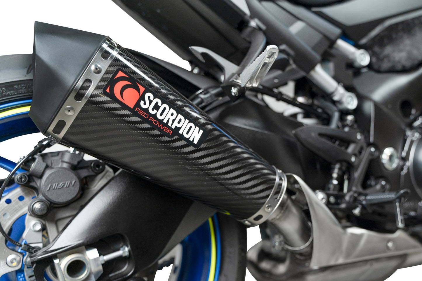 Suzuki GSX-S 1000 Serket Taper Slip-on - Carbon Fibre Sleeve - Scorpion Exhaust