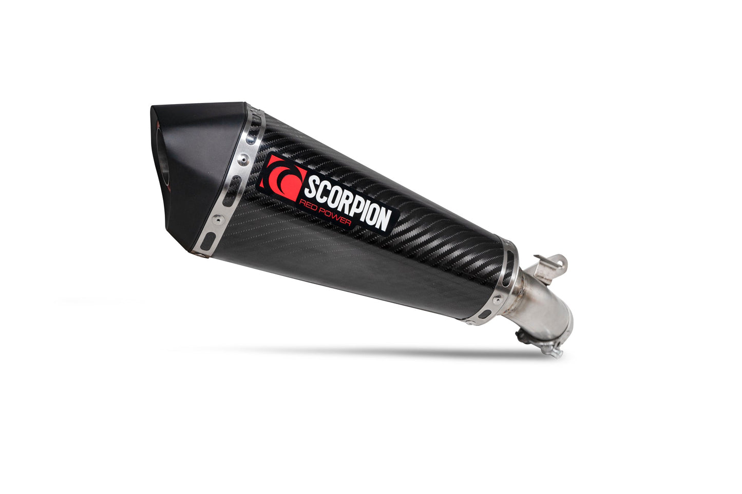 Suzuki GSX-S 1000 Serket Taper Slip-on - Carbon Fibre Sleeve - Scorpion Exhaust