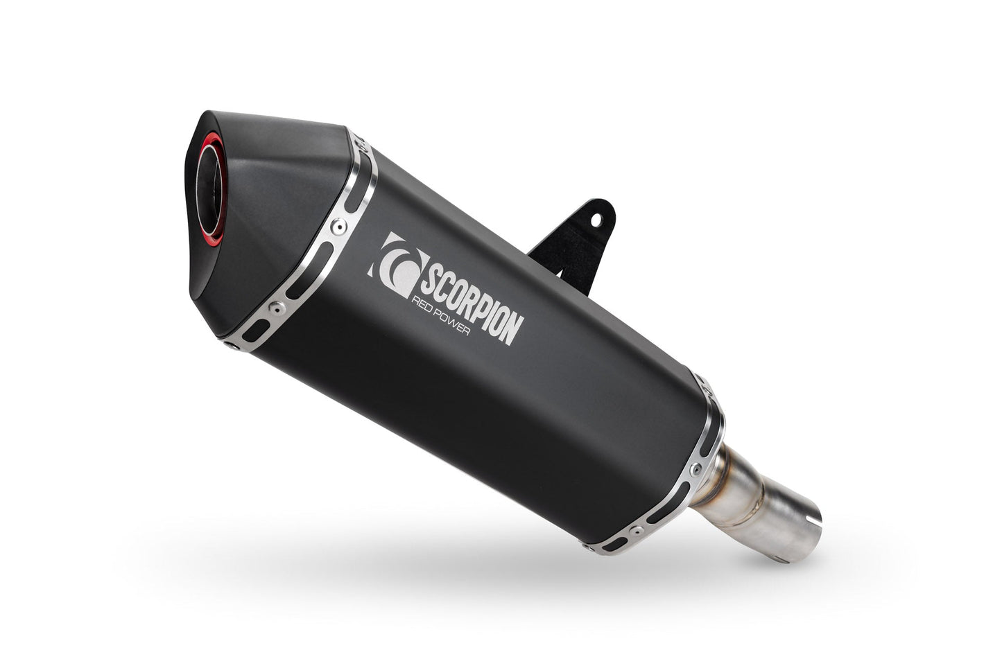 Suzuki V-Strom 800 DE / V-Strom 800 RE Serket Parallel Slip-on - Black Ceramic Coated Sleeve - Scorpion Exhaust