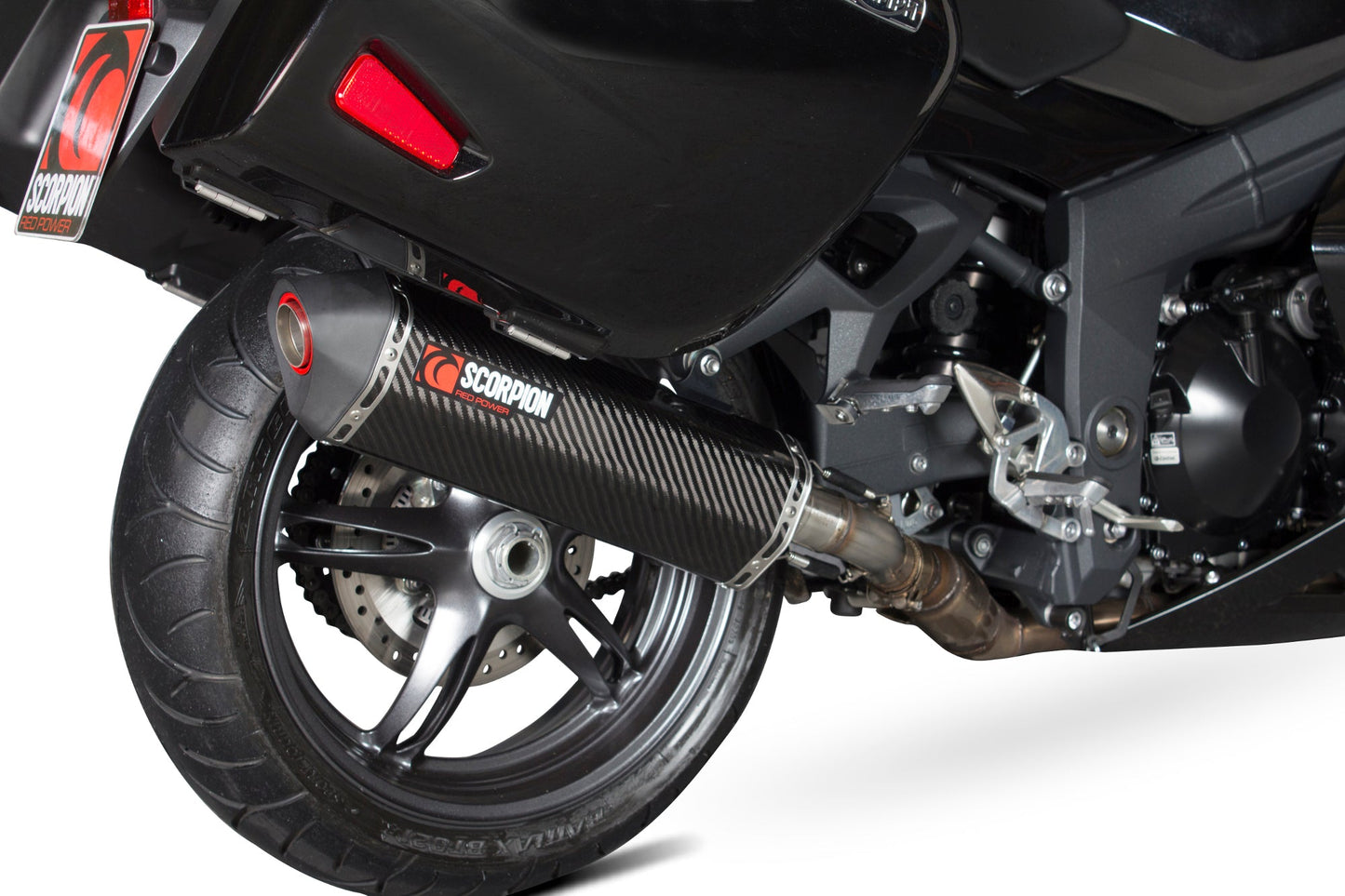 Triumph Sprint GT 1050 Serket Parallel Slip-on - Carbon Fibre Sleeve - Scorpion Exhaust