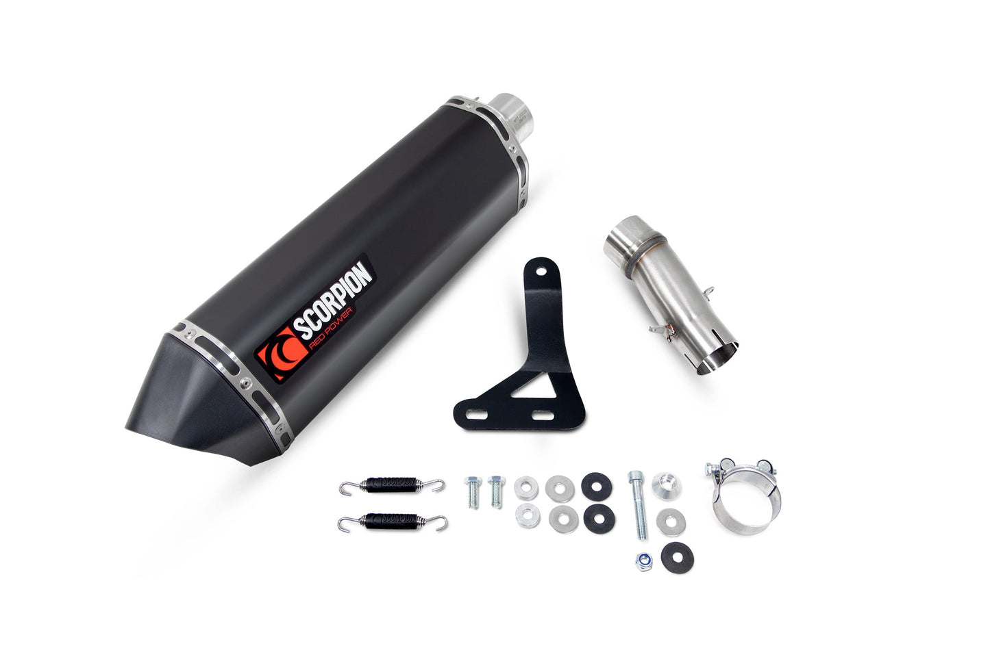 Triumph Tiger 900 (all models)Serket Parallel Slip-on - Black Ceramic Coated Sleeve. Fits with panniers - Scorpion Exhaust