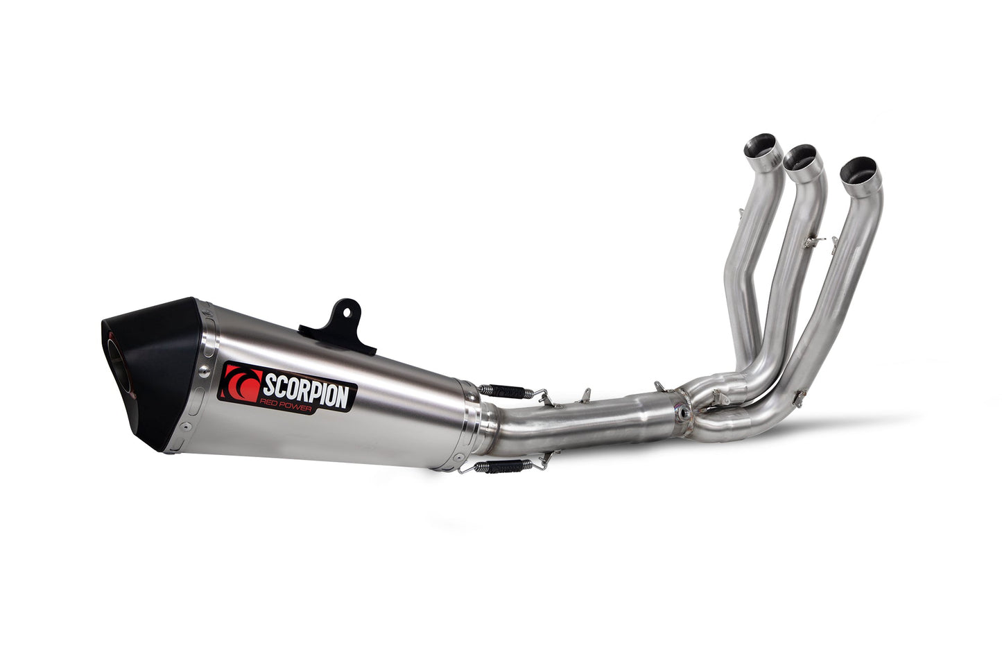 Triumph Trident 660 Serket Taper Full System - Titanium Sleeve - Scorpion Exhaust