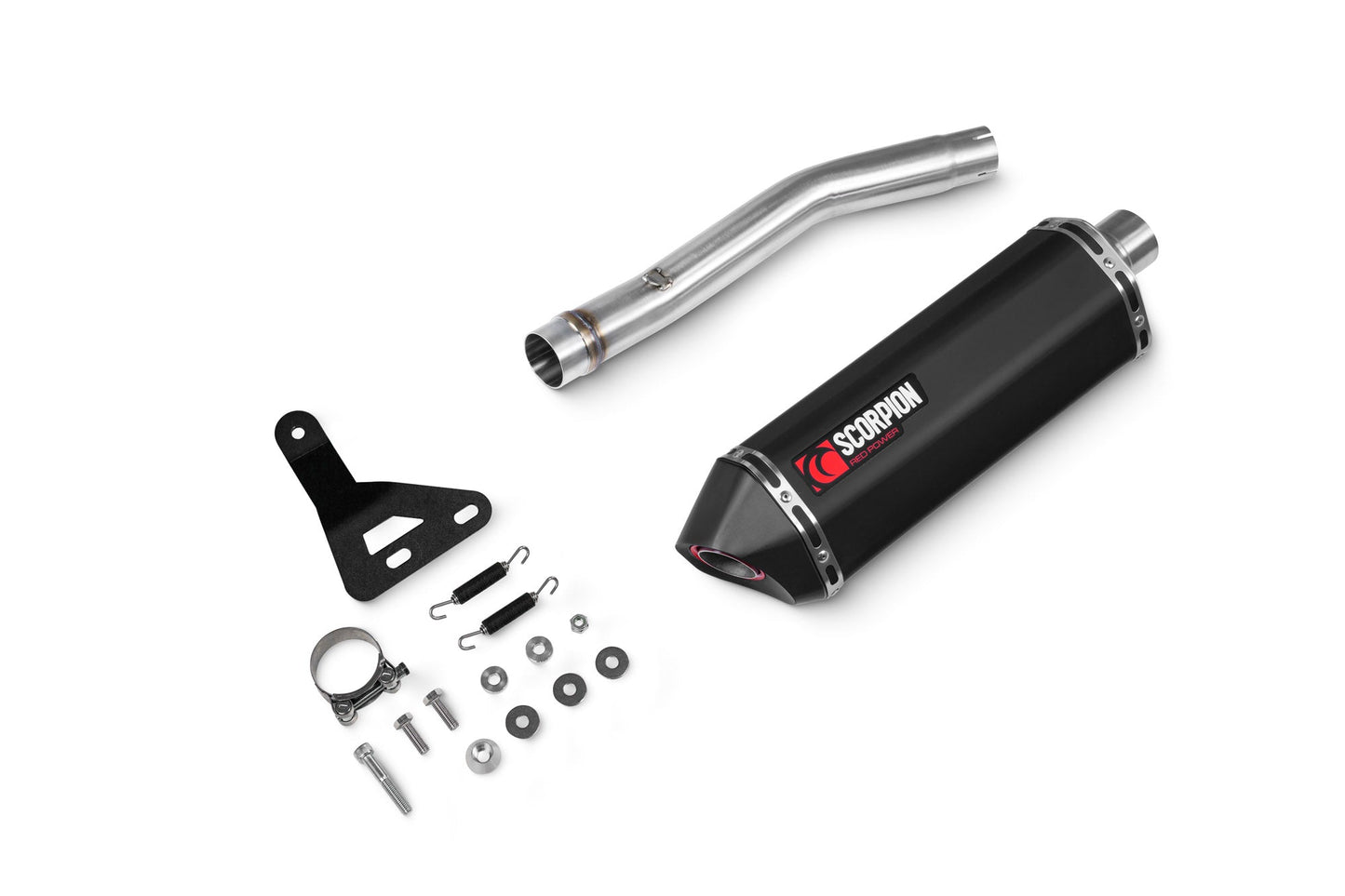 Triumph Tiger 900 Serket Parallel Slip-on - Black Ceramic Coated Sleeve. Fits with panniers - Scorpion Exhaust