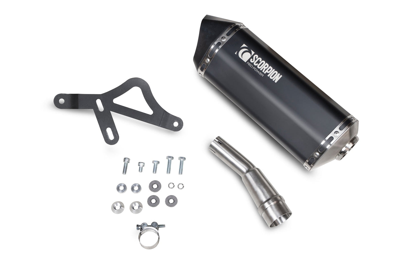 Vespa GTS 300 & GTV 300 (Euro 5) European Models Only Serket Parallel Slip-on - Black Ceramic Coated Sleeve - Scorpion Exhaust