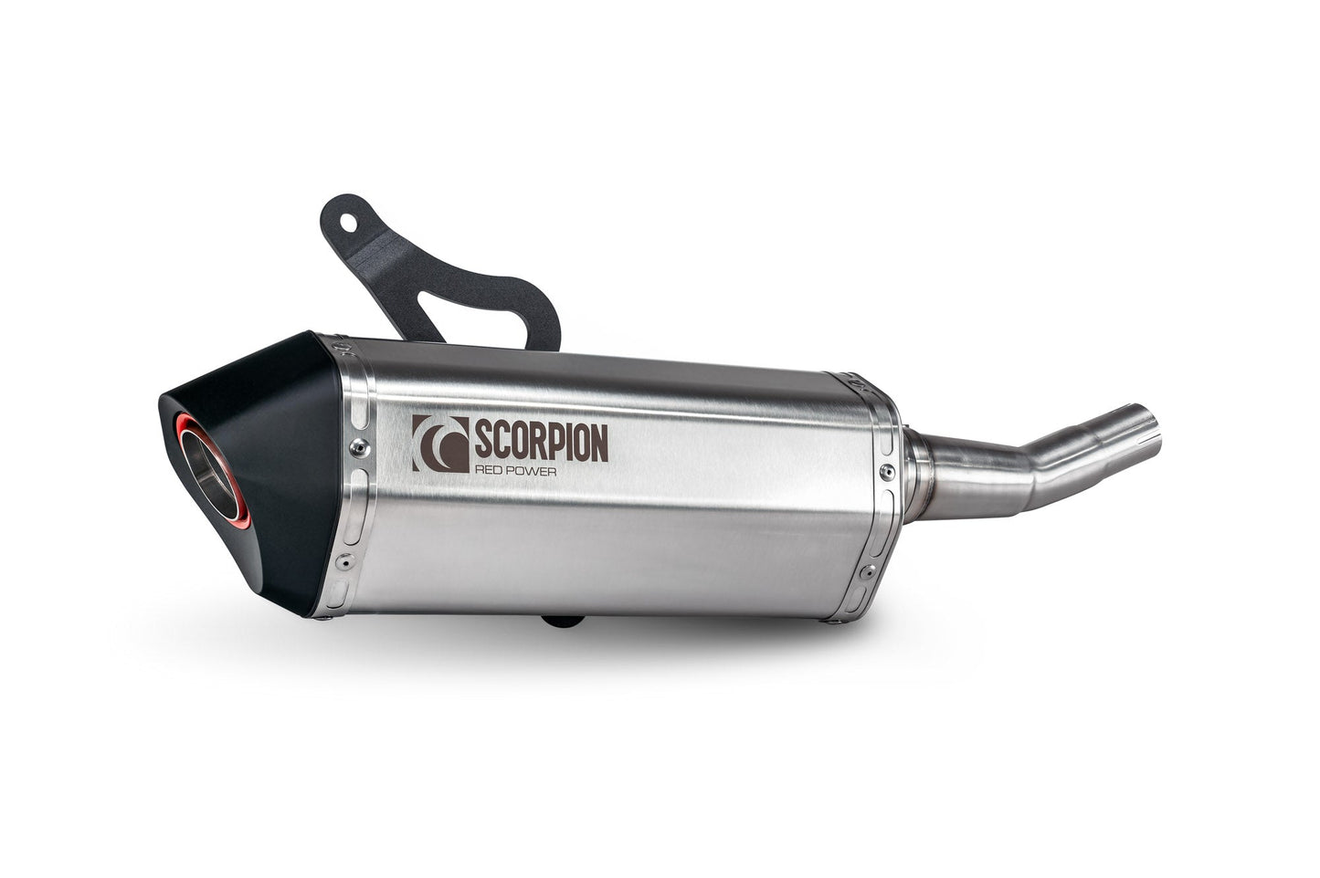 Vespa GTS 310 (Euro 5+) European Models Only Serket Parallel Slip-on - Brushed Stainless Steel Sleeve - Scorpion Exhaust