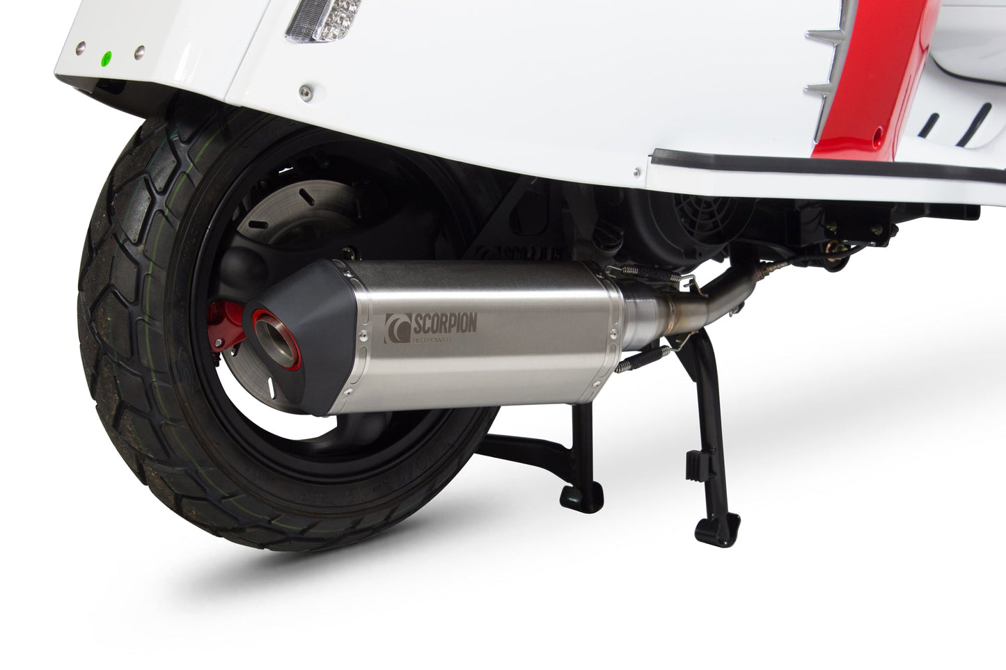 Yamaha MT-10 Serket Taper Slip-on - Brushed Stainless Steel Sleeve - Scorpion Exhaust