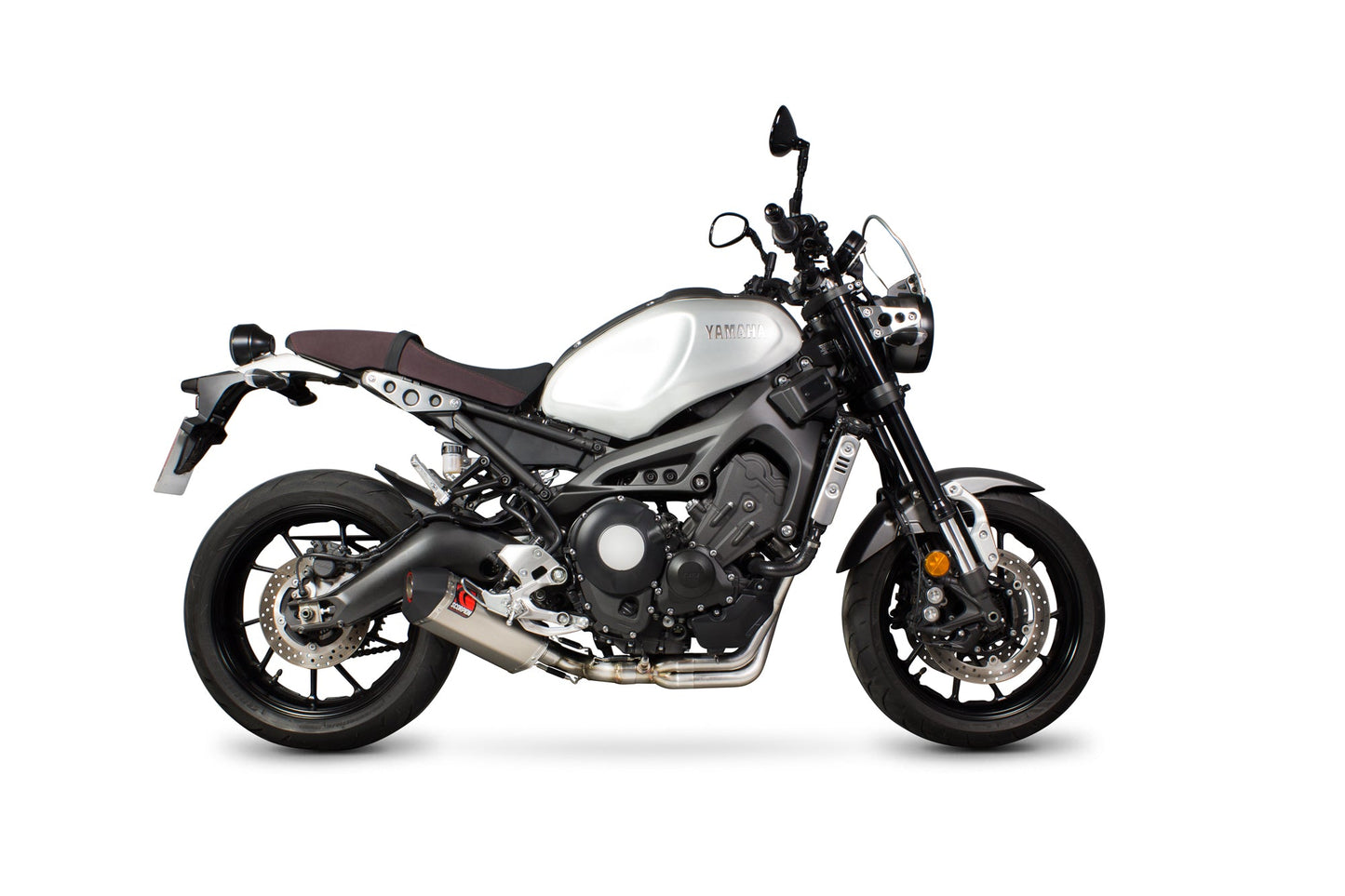 Yamaha XSR900 Serket Parallel Full System - Titanium Sleeve - Scorpion Exhaust